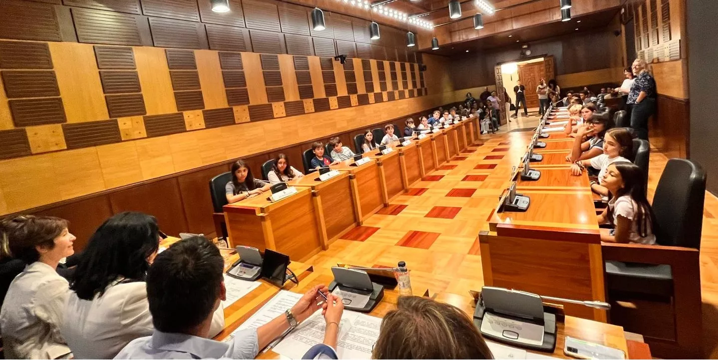 Nuevo Consejo de la Ciudad de las Niñas y los Niños para el curso 2026-2027. Foto Mercedes Manterola