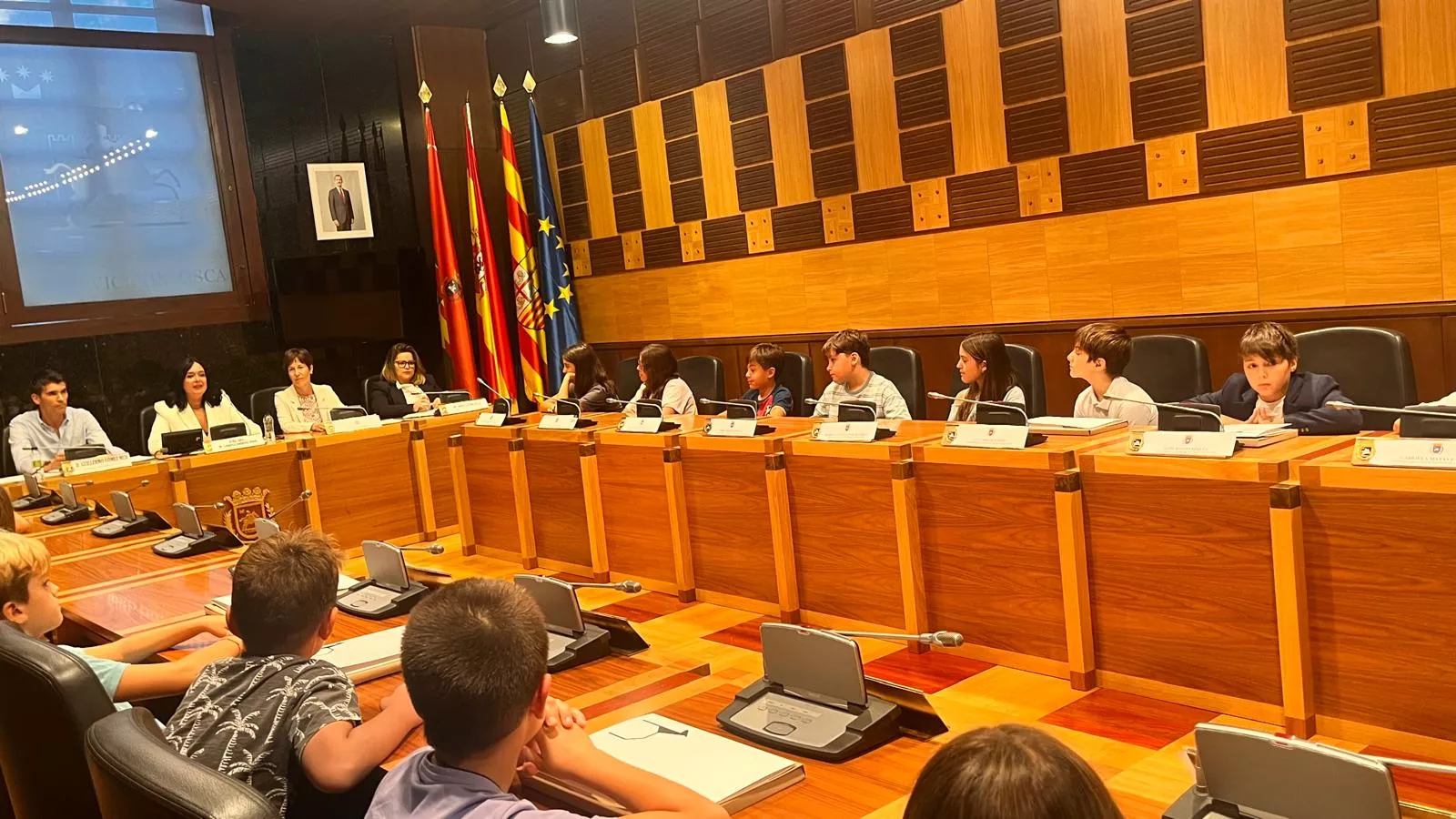 Nuevo Consejo de la Ciudad de las Niñas y los Niños para el curso 2026-2027. Foto Mercedes Manterola