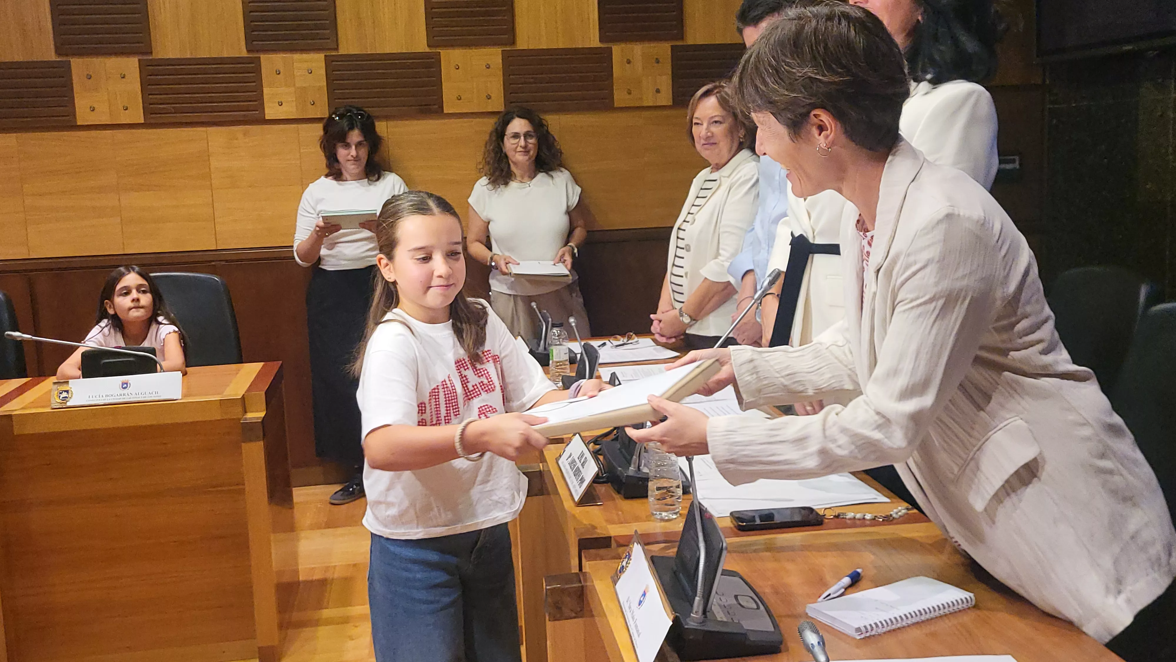 Nuevo Consejo de la Ciudad de las Niñas y los Niños para el curso 2026-2027. Foto Mercedes Manterola