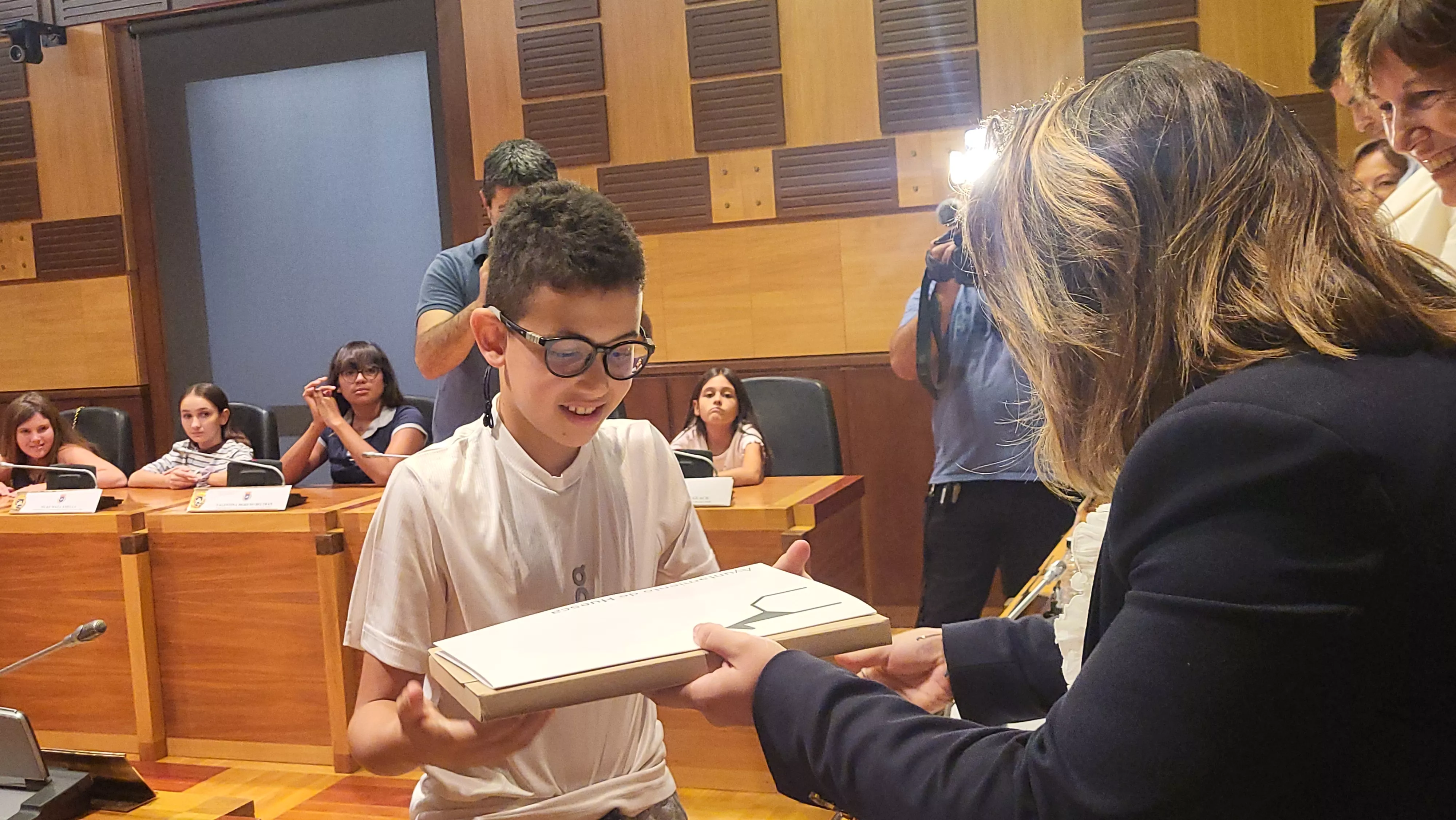 Nuevo Consejo de la Ciudad de las Niñas y los Niños para el curso 2026-2027. Foto Mercedes Manterola