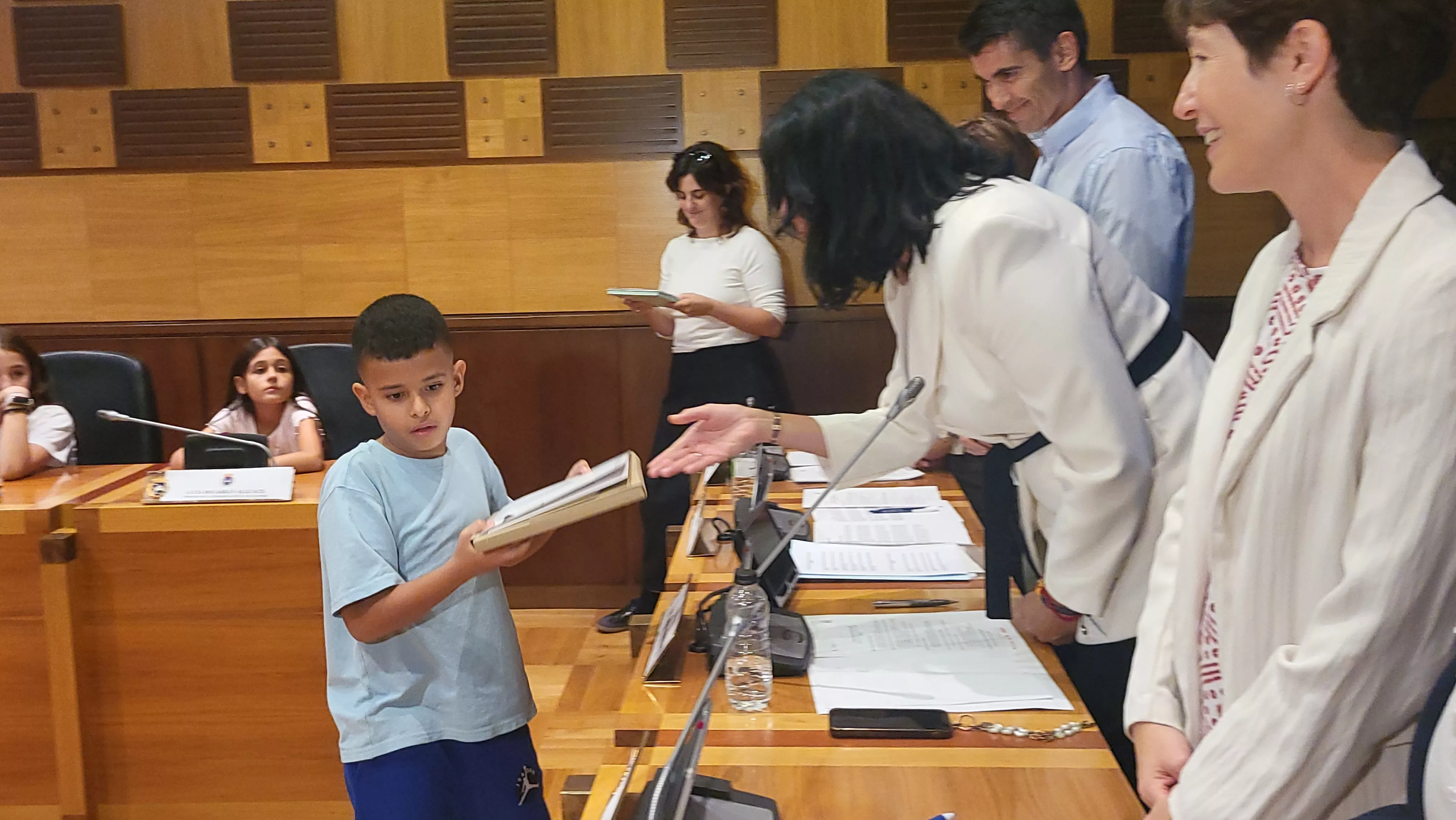 Nuevo Consejo de la Ciudad de las Niñas y los Niños para el curso 2026-2027. Foto Mercedes Manterola
