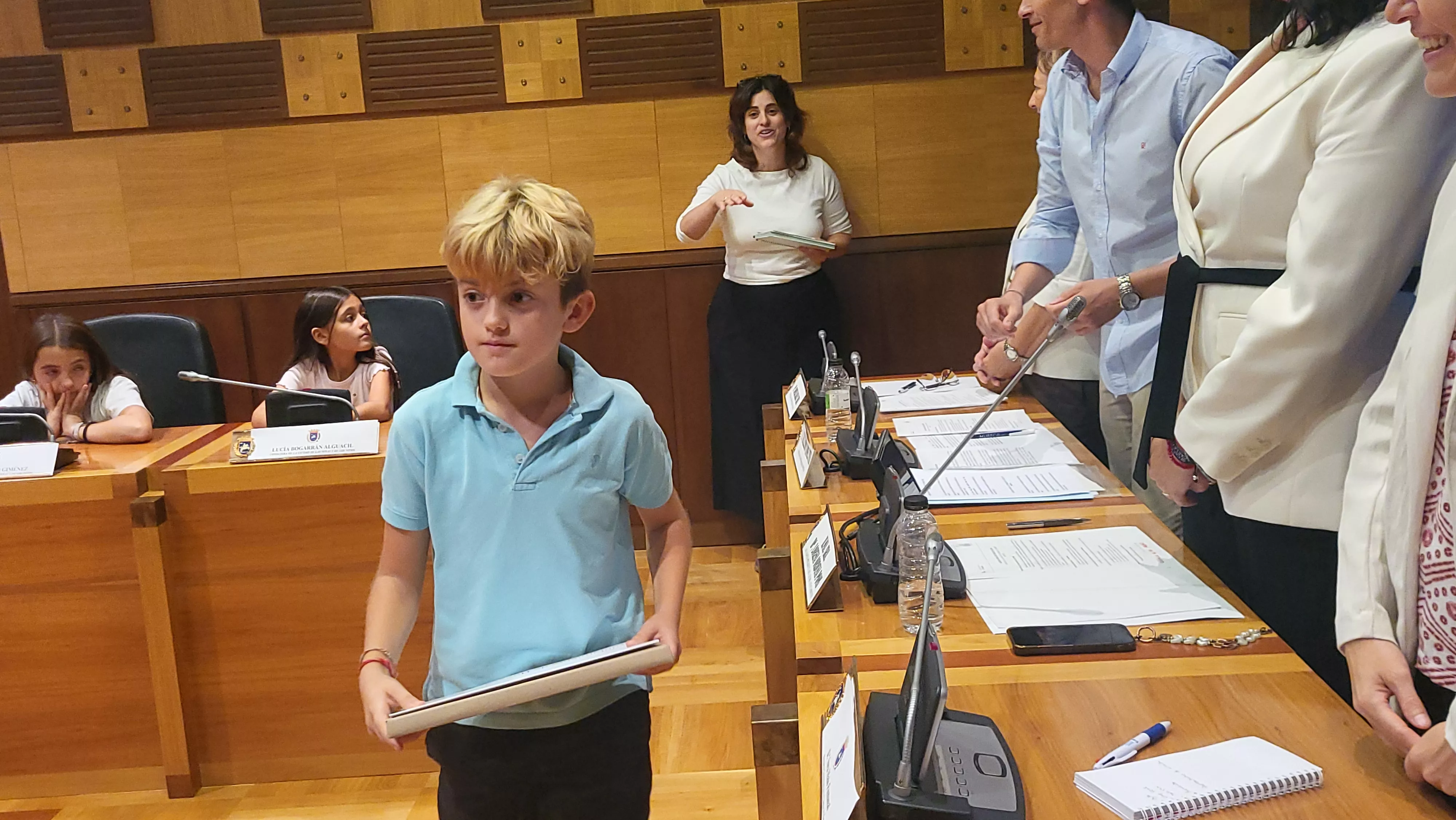 Nuevo Consejo de la Ciudad de las Niñas y los Niños para el curso 2026-2027. Foto Mercedes Manterola