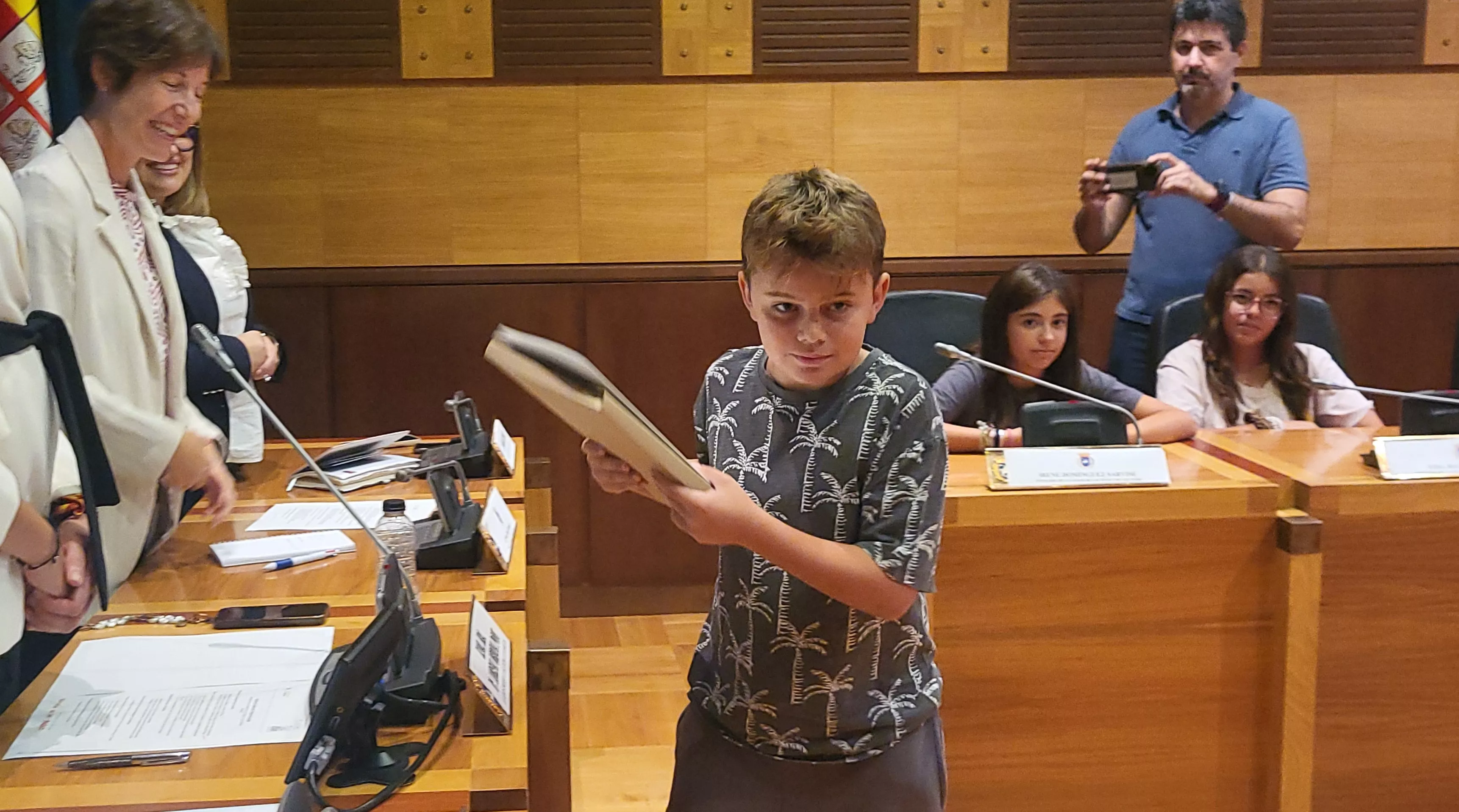 Nuevo Consejo de la Ciudad de las Niñas y los Niños para el curso 2026-2027. Foto Mercedes Manterola
