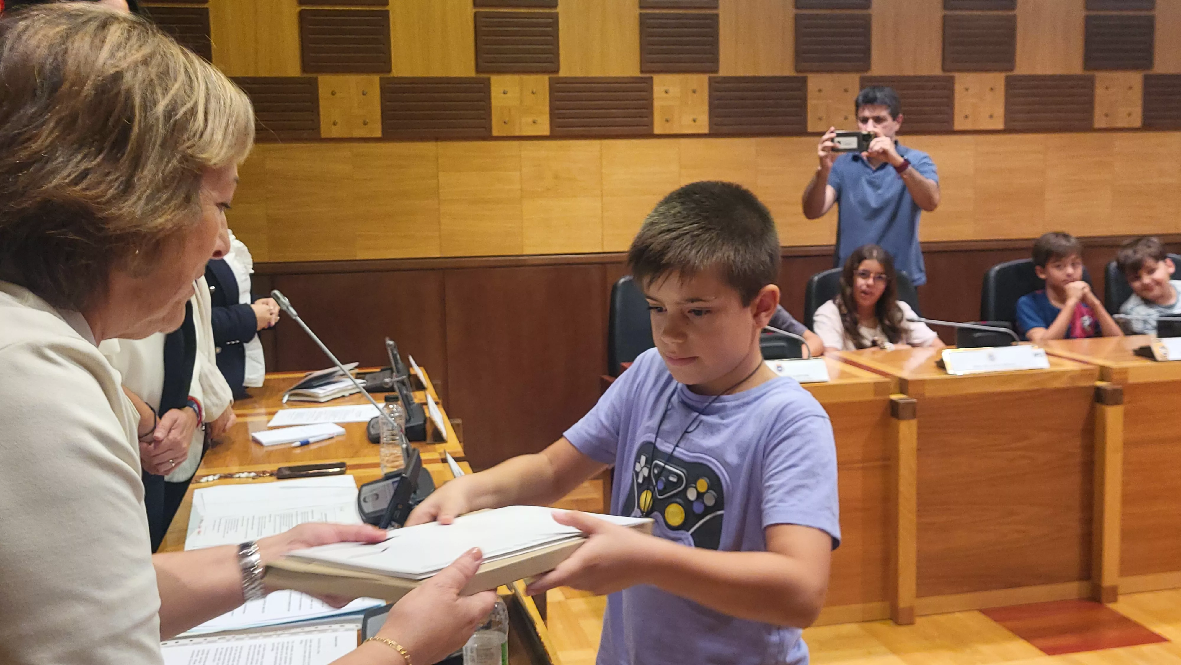 Nuevo Consejo de la Ciudad de las Niñas y los Niños para el curso 2026-2027. Foto Mercedes Manterola