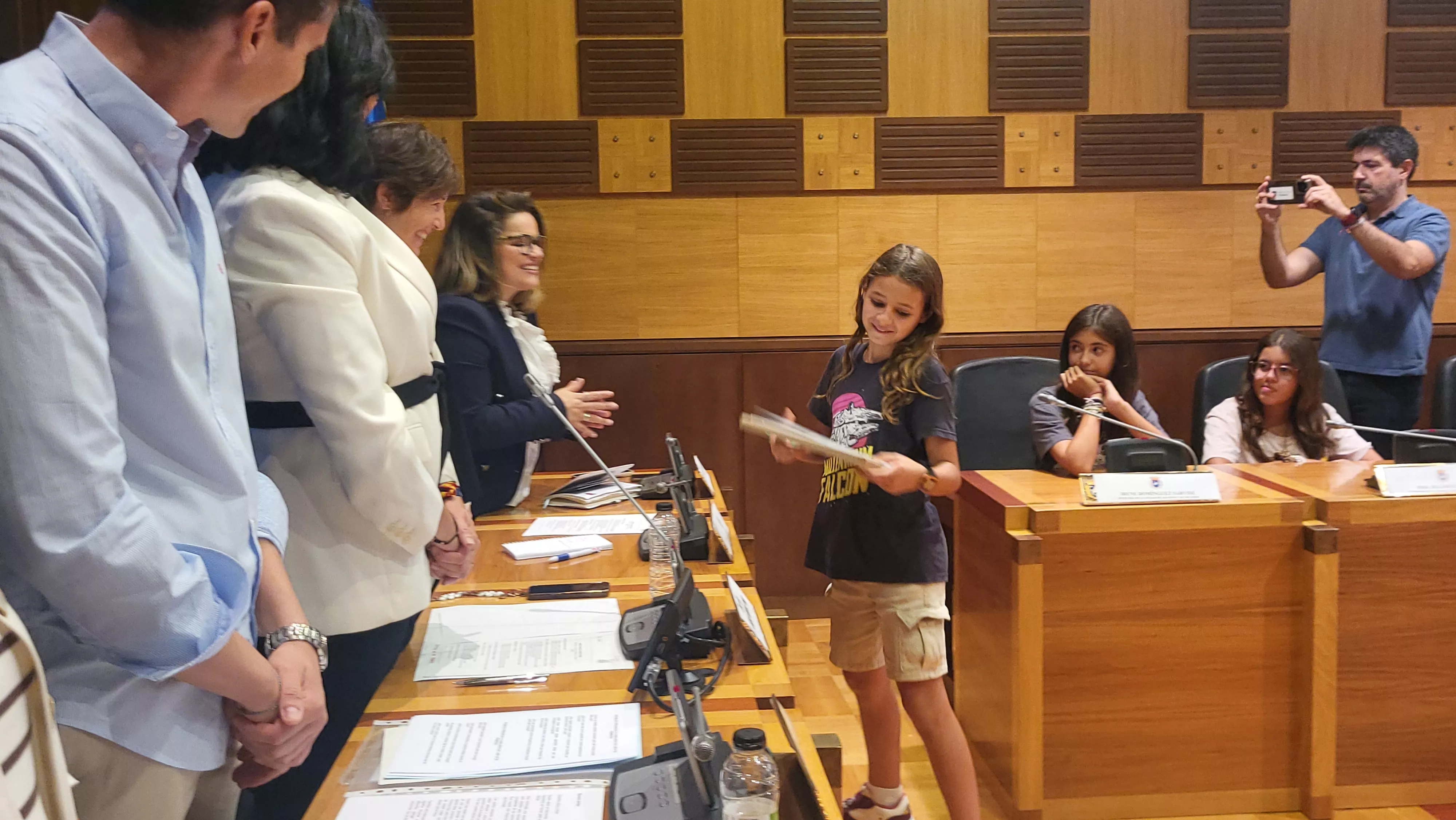 Nuevo Consejo de la Ciudad de las Niñas y los Niños para el curso 2026-2027. Foto Mercedes Manterola
