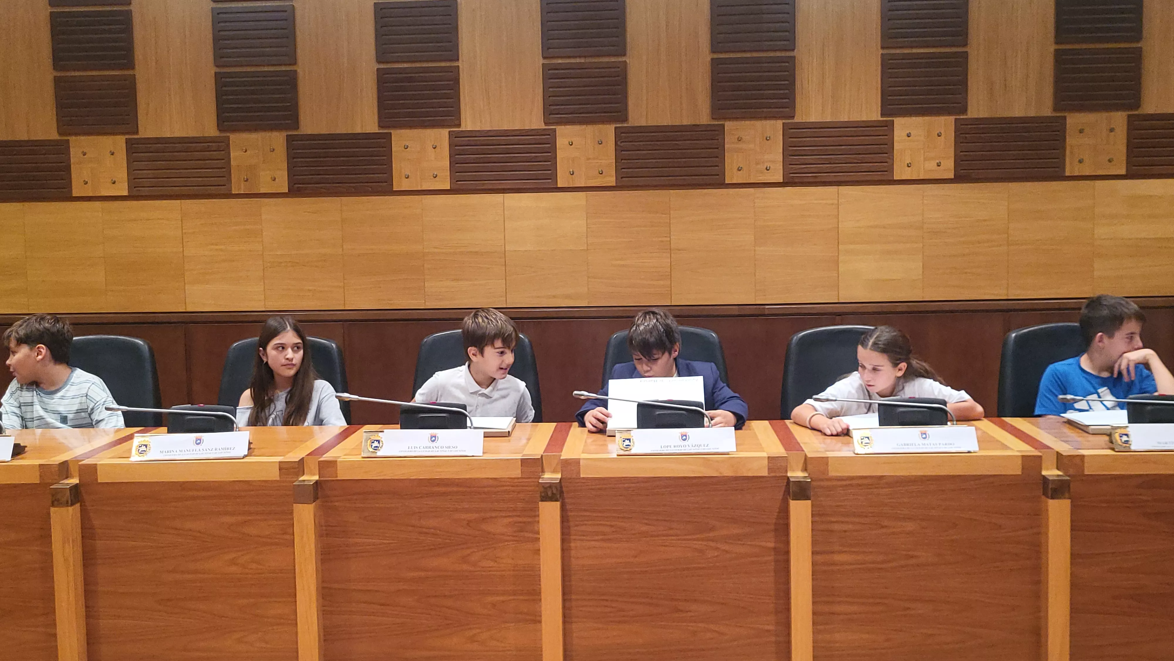 Nuevo Consejo de la Ciudad de las Niñas y los Niños para el curso 2026-2027. Foto Mercedes Manterola