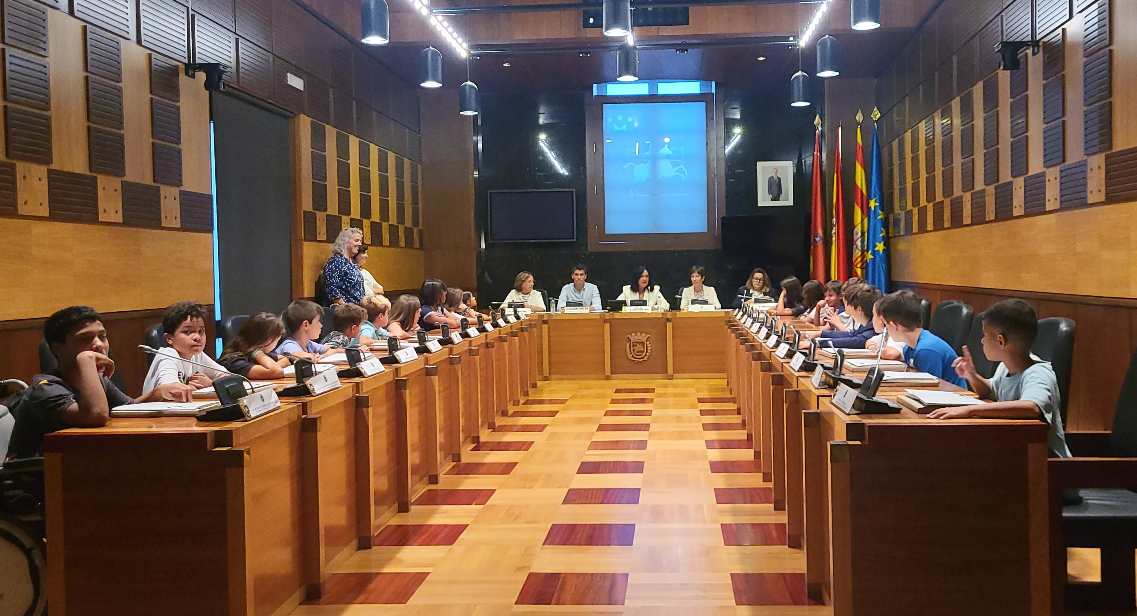 Nuevo Consejo de la Ciudad de las Niñas y los Niños para el curso 2026-2027. Foto Mercedes Manterola