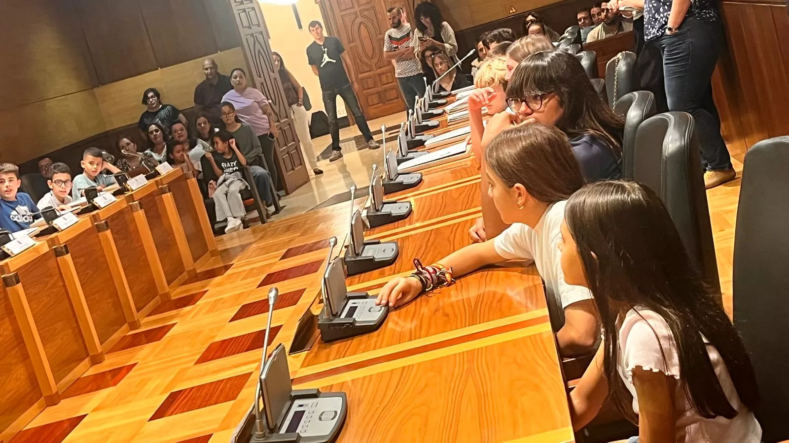 Nuevo Consejo de la Ciudad de las Niñas y los Niños para el curso 2026-2027. Foto Mercedes Manterola