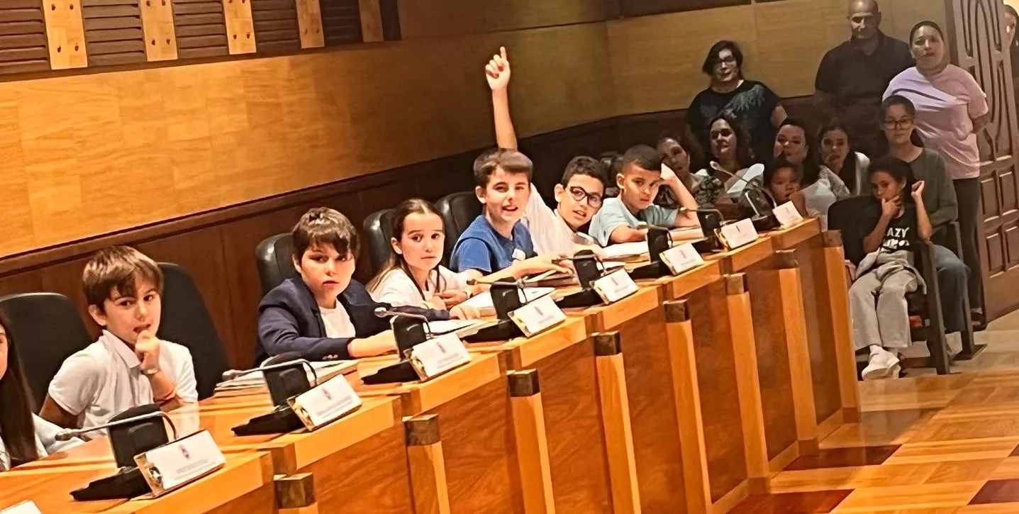 Nuevo Consejo de la Ciudad de las Niñas y los Niños para el curso 2026-2027. Foto Mercedes Manterola
