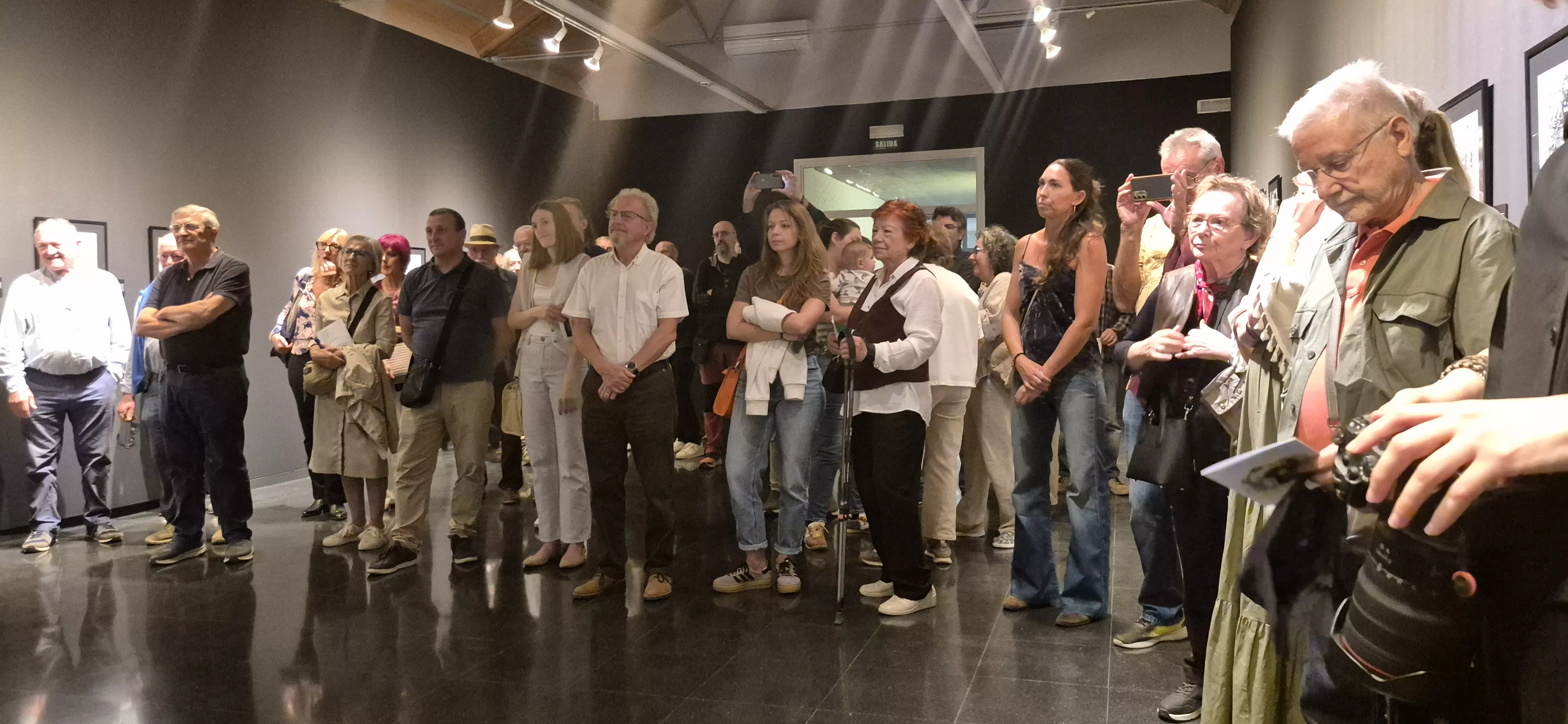 Exposición de Chesús Salcedo en el Centro Cultural Manuel Benito Moliner. Foto Myriam Martínez
