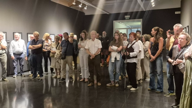 Exposición de Chesús Salcedo en el Centro Cultural Manuel Benito Moliner. Foto Myriam Martínez Exposición de Chesús Salcedo en el Centro Cultural Manuel Benito Moliner. Foto Myriam Martínez