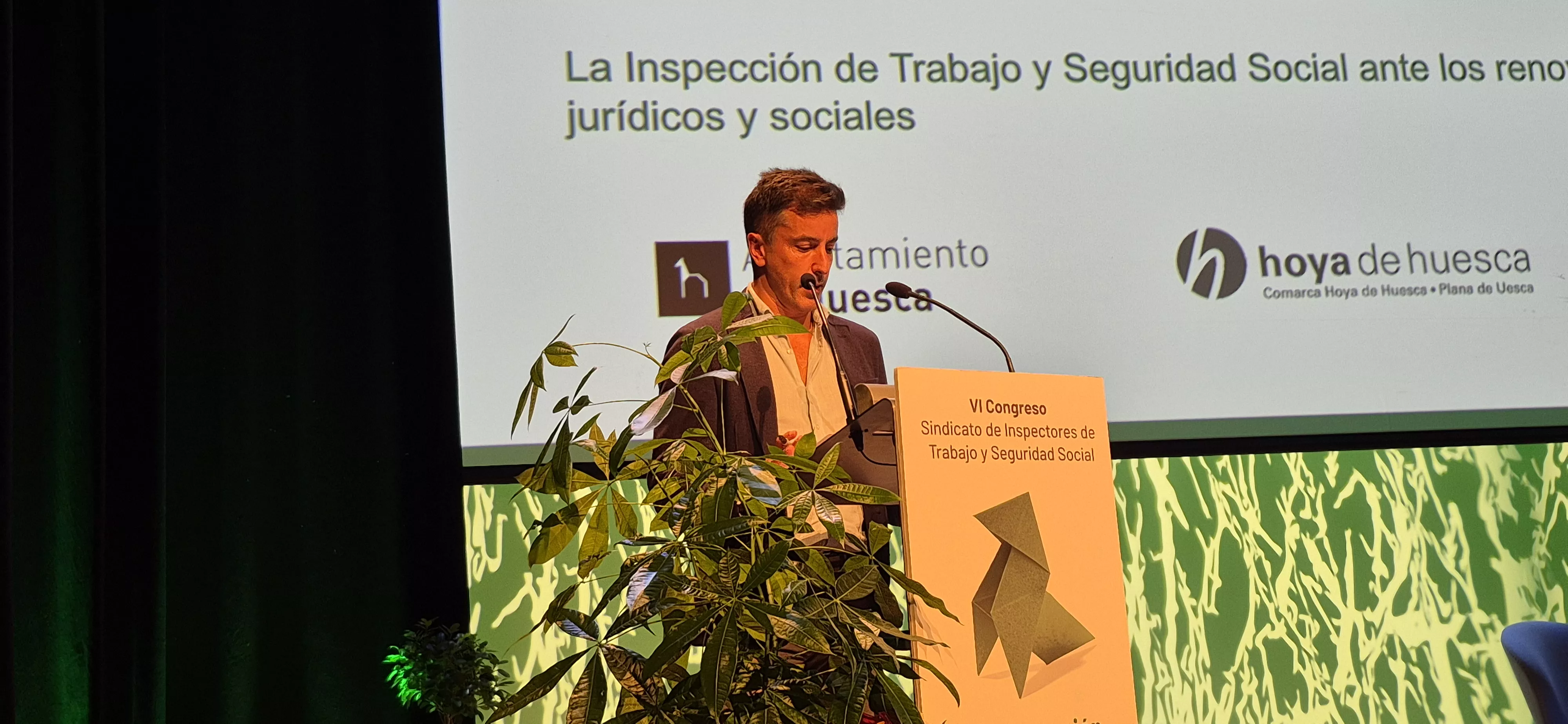 Congreso del Sindicato de Inspectores de Trabajo con la presencia de Yolanda Díaz. Foto Myriam Martínez