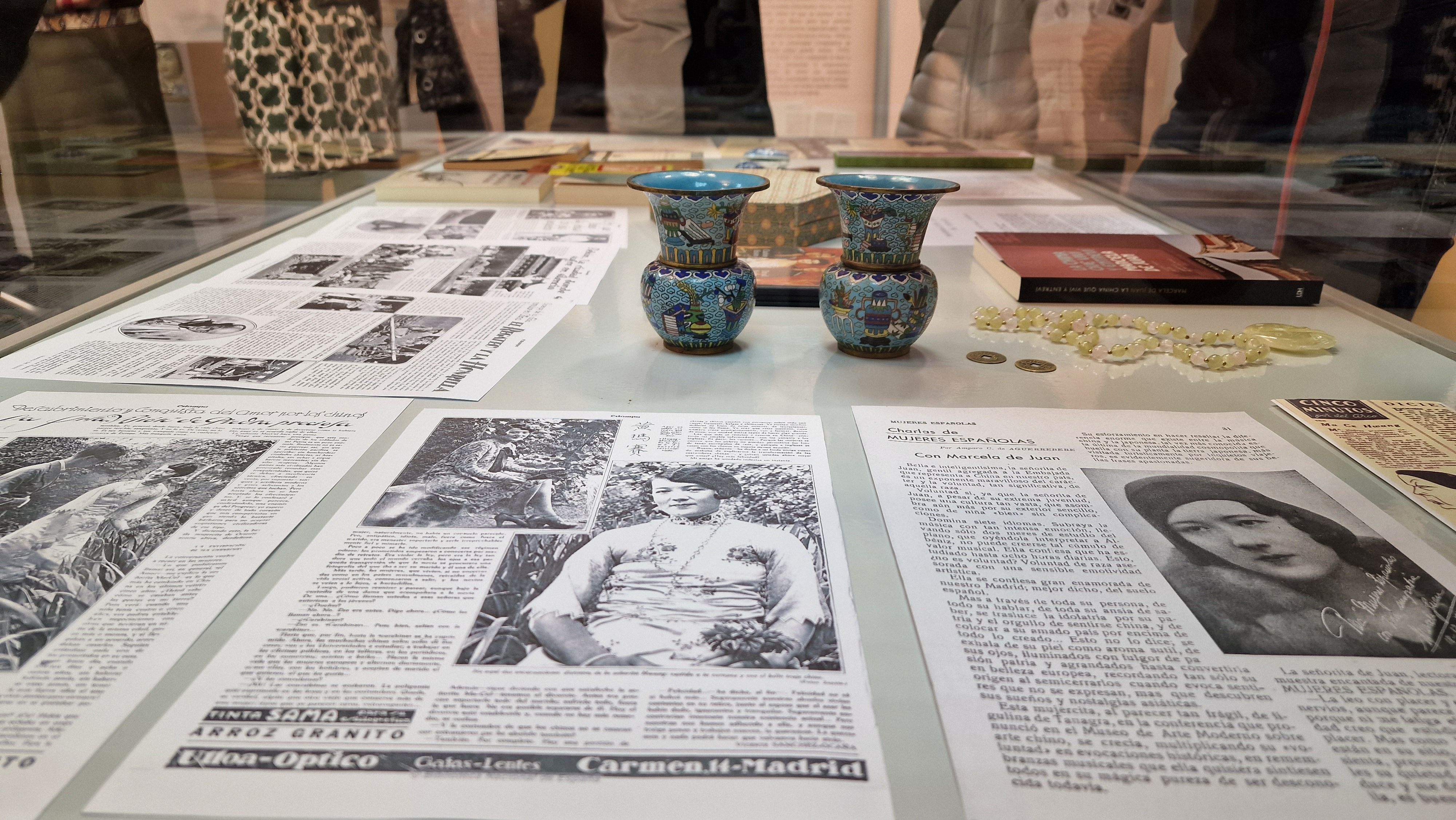  Exposición del Museo Pedagógico de Aragón sobre Marcela de Juan