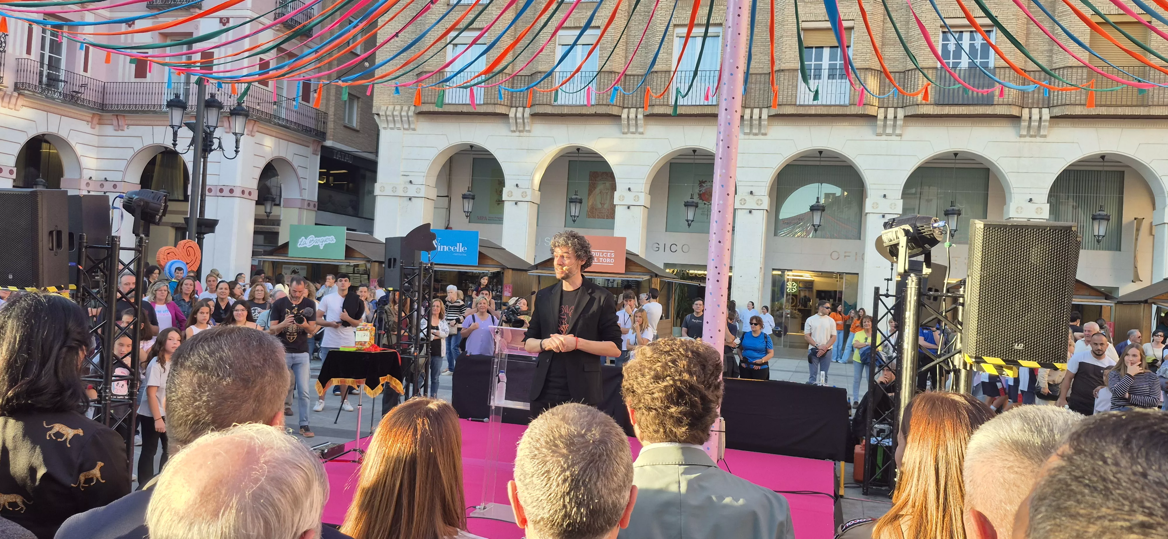 Inauguración de la feria Huesca es dulce. Foto Myriam Martínez