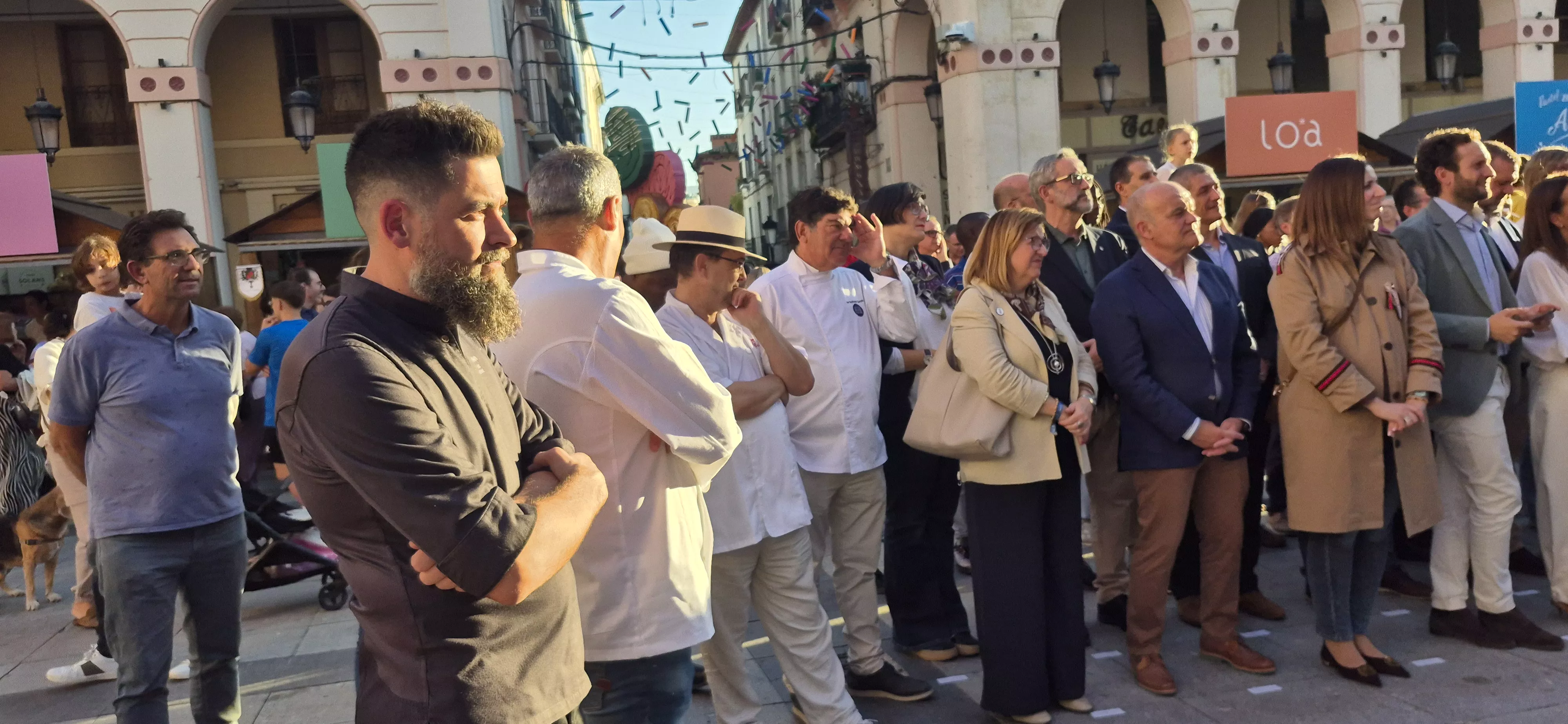 Inauguración de la feria Huesca es dulce. Foto Myriam Martínez