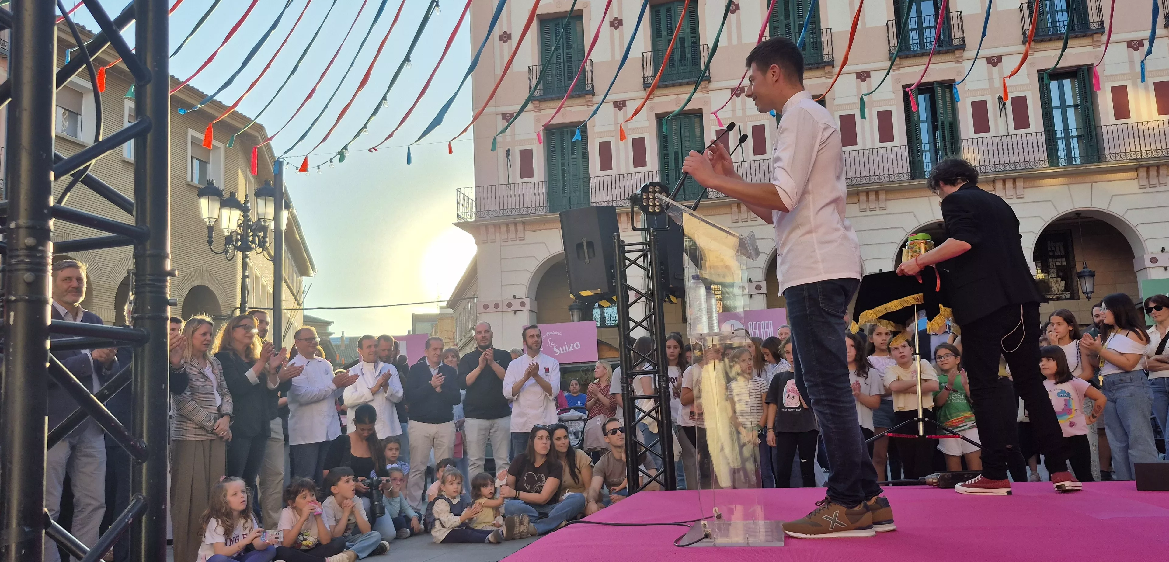 Inauguración de la feria Huesca es dulce. Foto Myriam Martínez