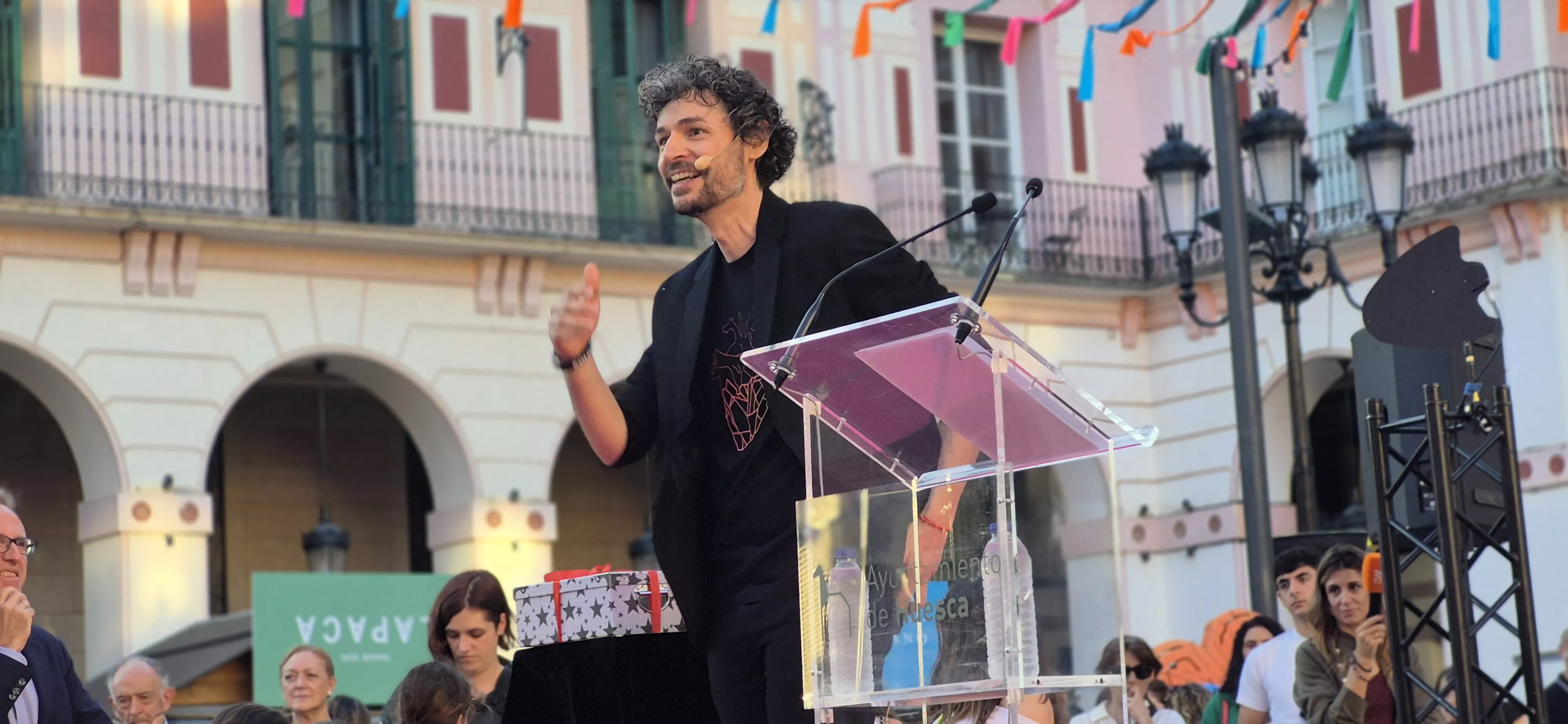 Inauguración de la feria Huesca es dulce. Foto Myriam Martínez