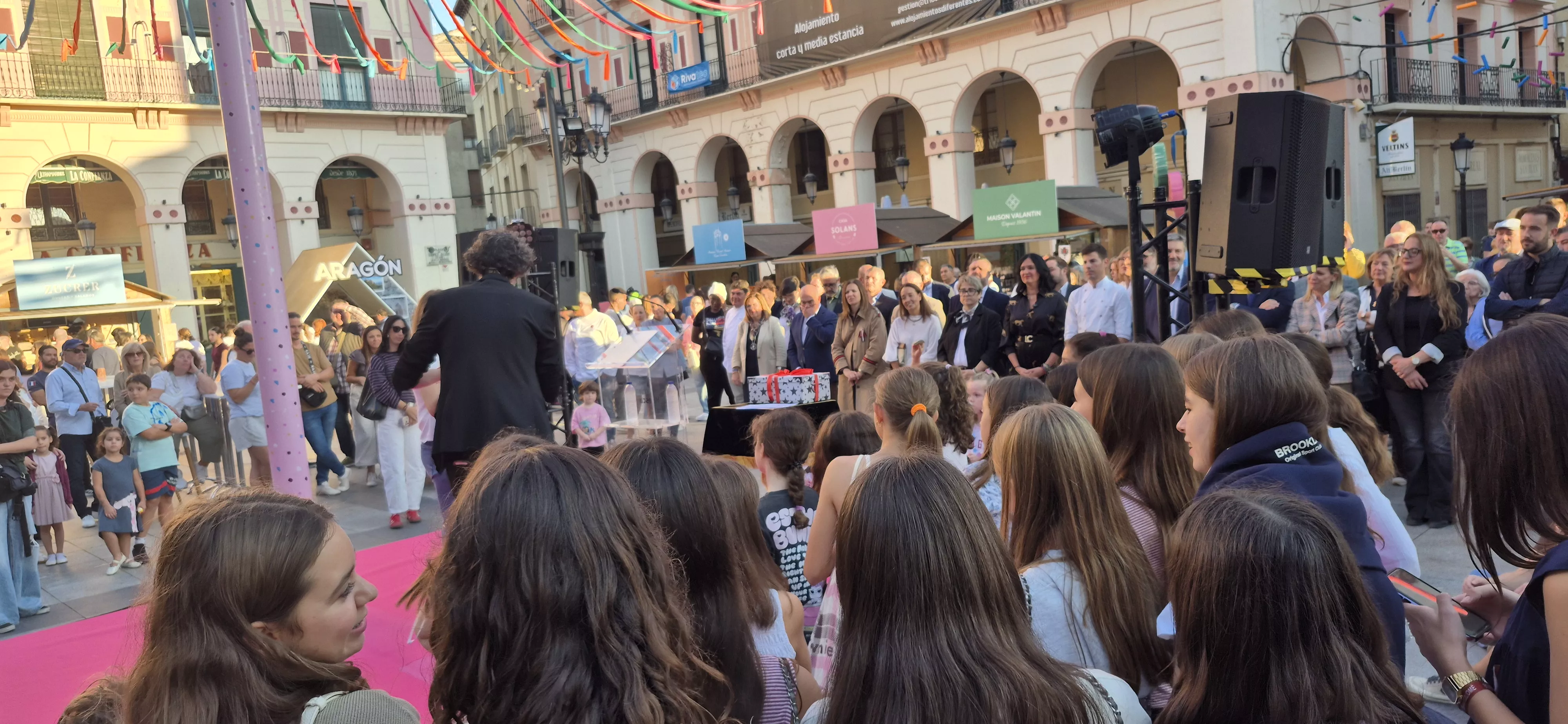 Inauguración de la feria Huesca es dulce. Foto Myriam Martínez