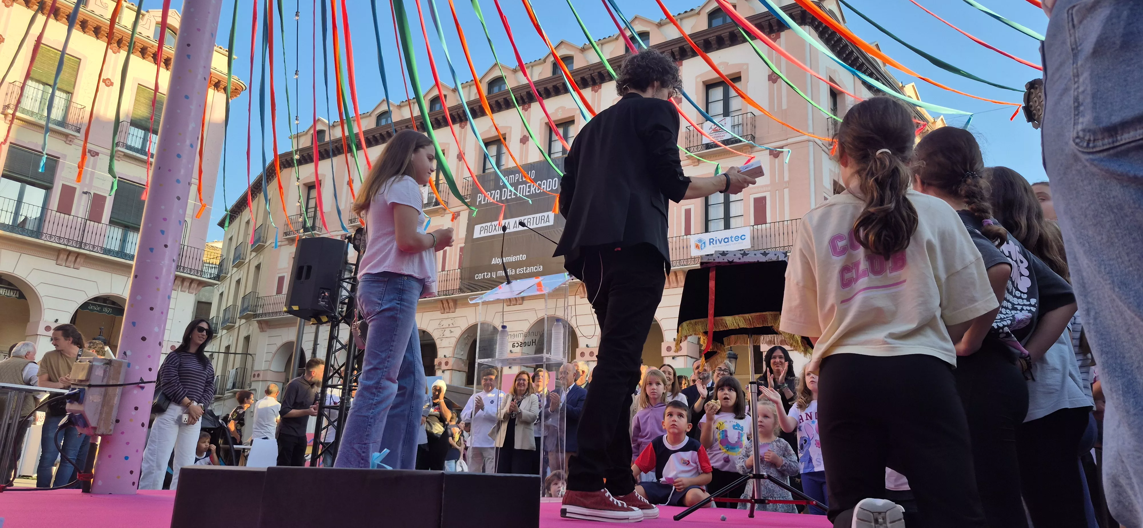 Inauguración de la feria Huesca es dulce. Foto Myriam Martínez
