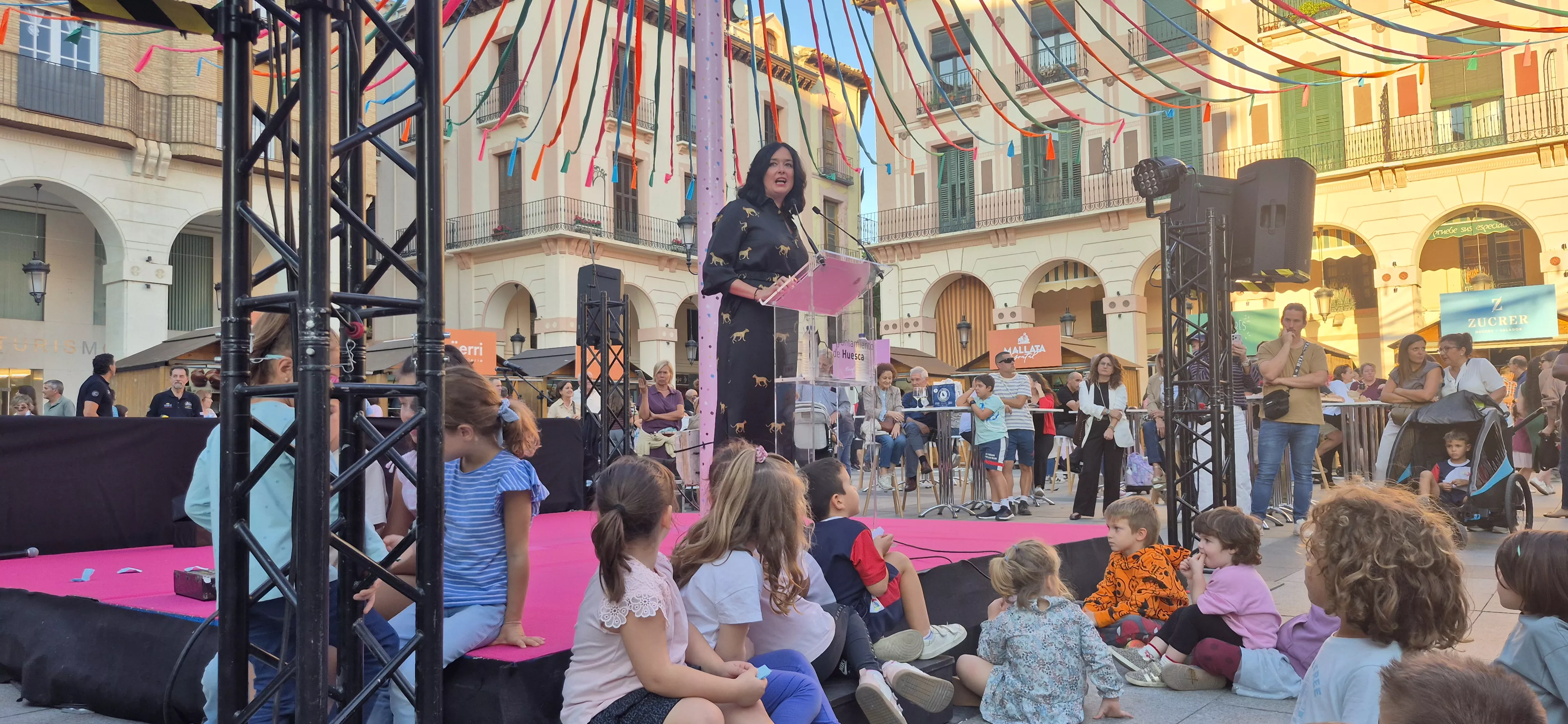 Inauguración de la feria Huesca es dulce. Foto Myriam Martínez