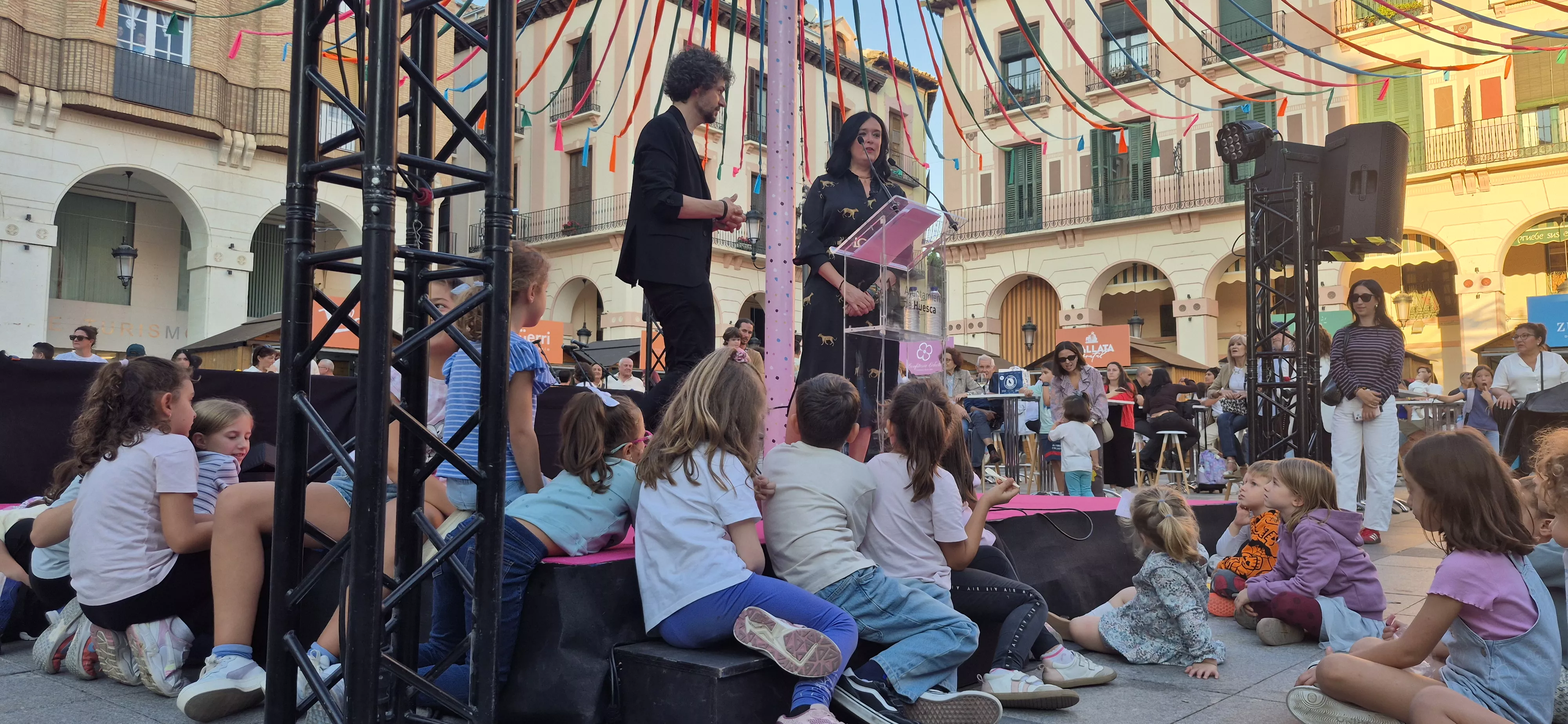 Inauguración de la feria Huesca es dulce. Foto Myriam Martínez