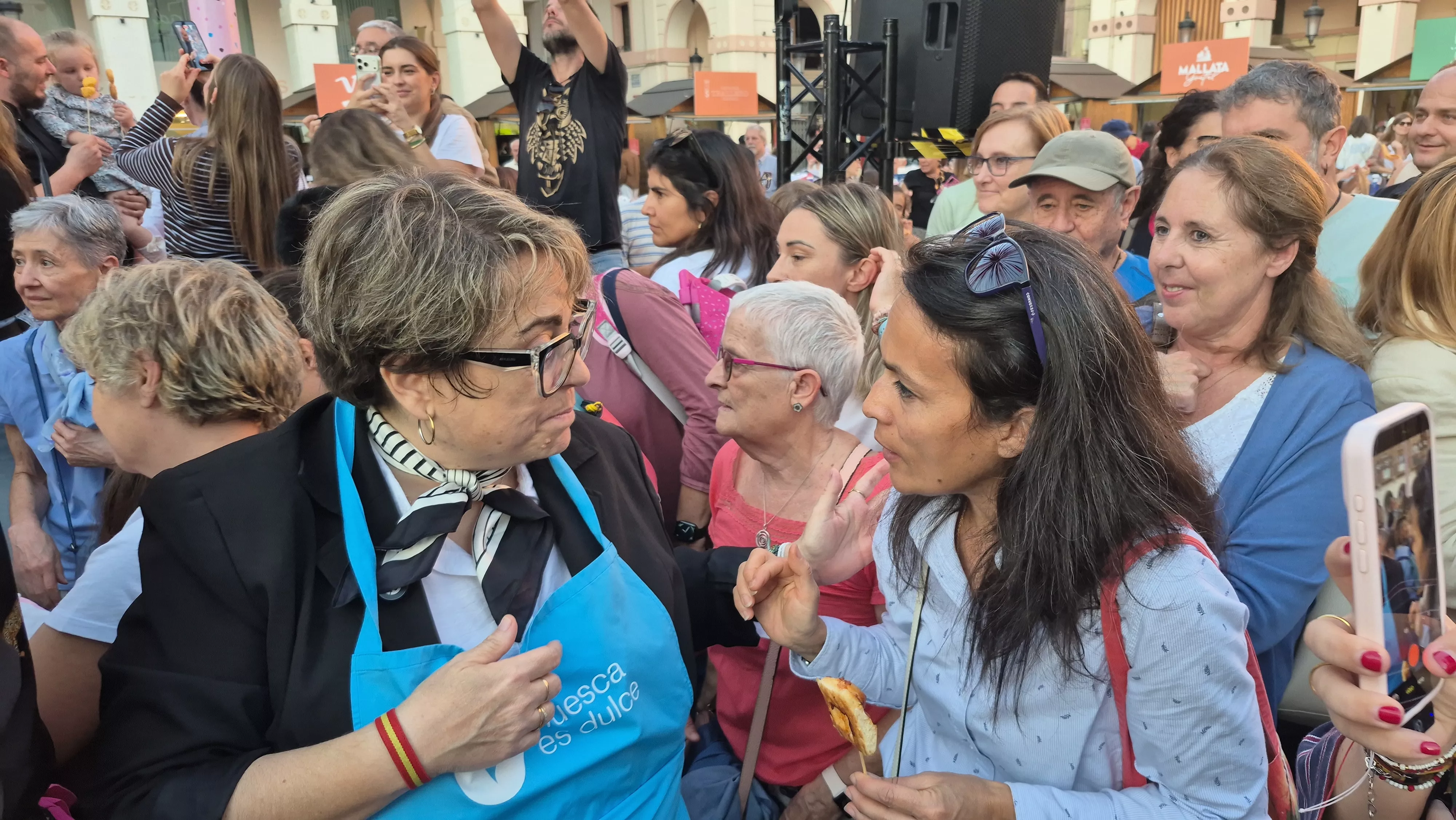 Inauguración de la feria Huesca es dulce. Foto Myriam Martínez