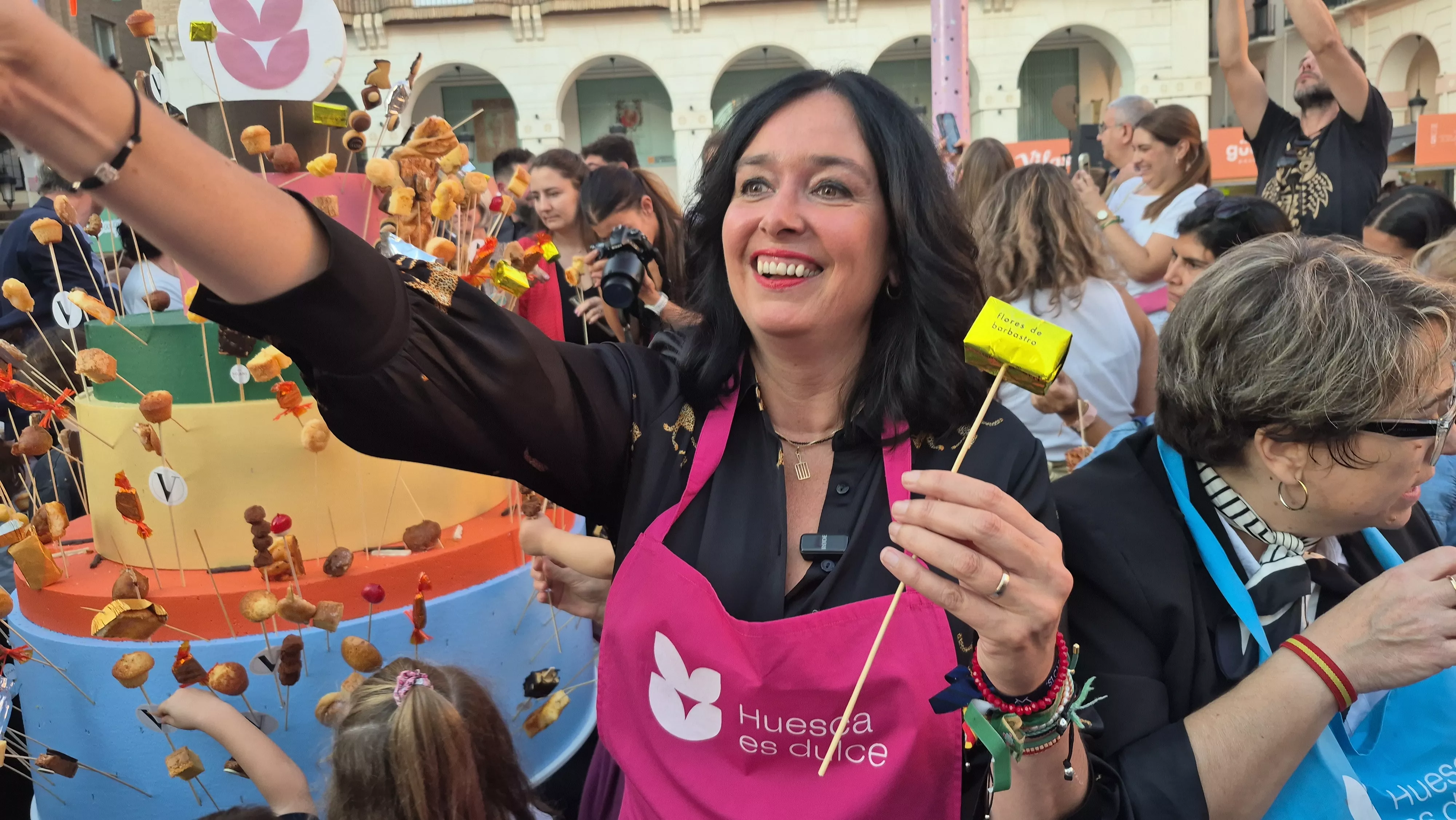 Inauguración de la feria Huesca es dulce. Foto Myriam Martínez