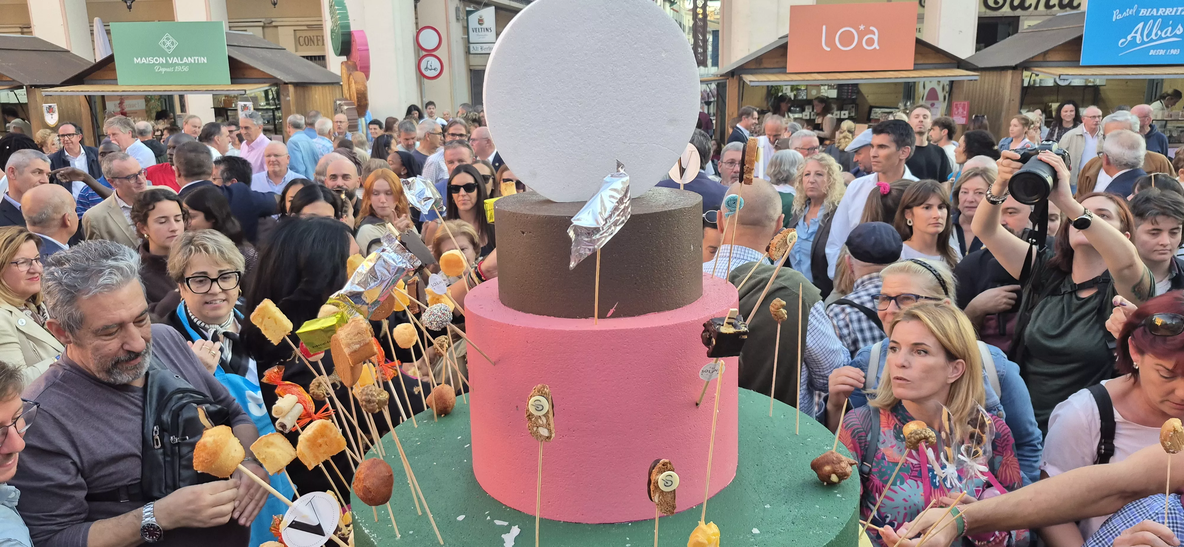 Inauguración de la feria Huesca es dulce. Foto Myriam Martínez