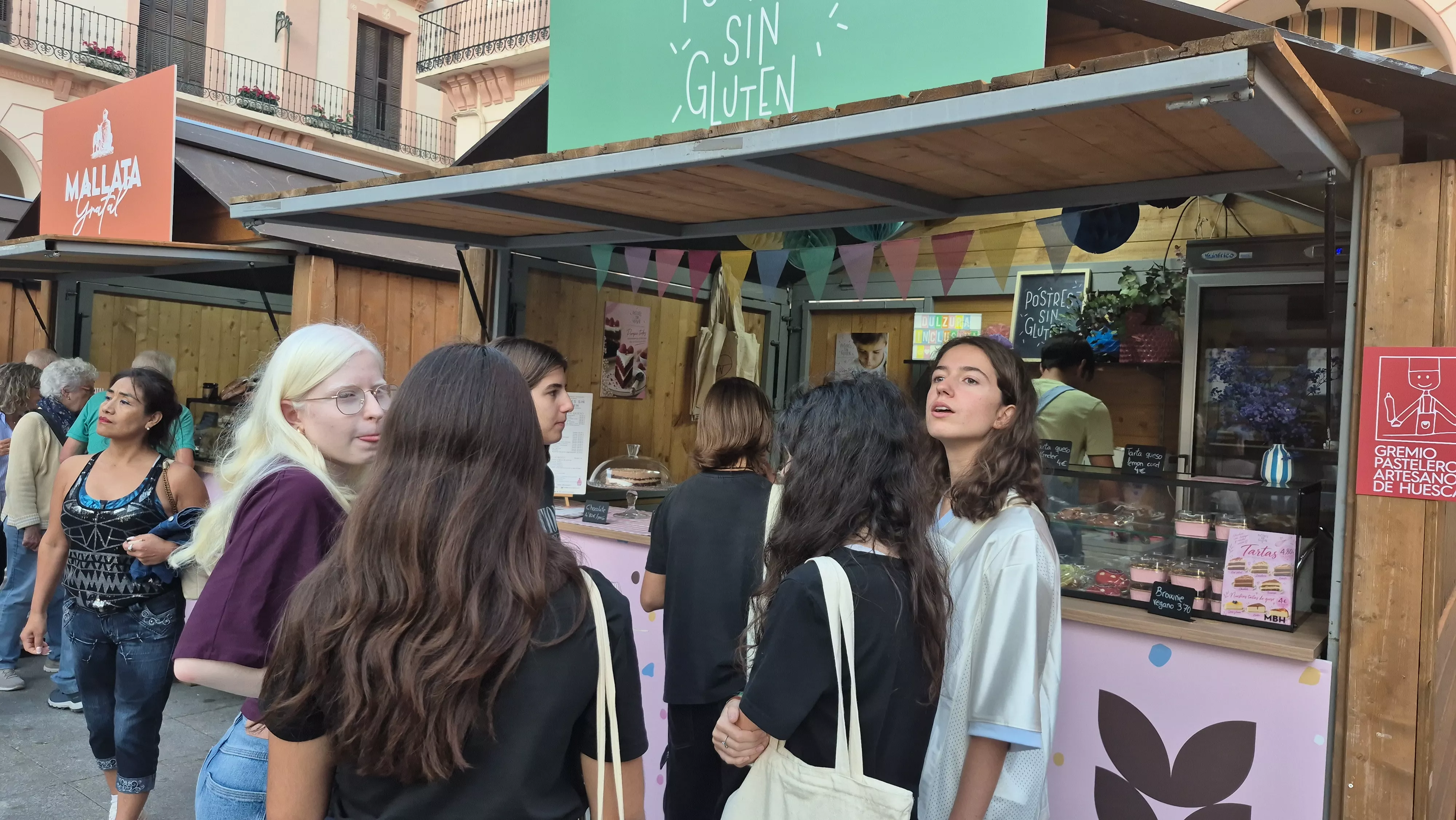 Inauguración de la feria Huesca es dulce. Foto Myriam Martínez