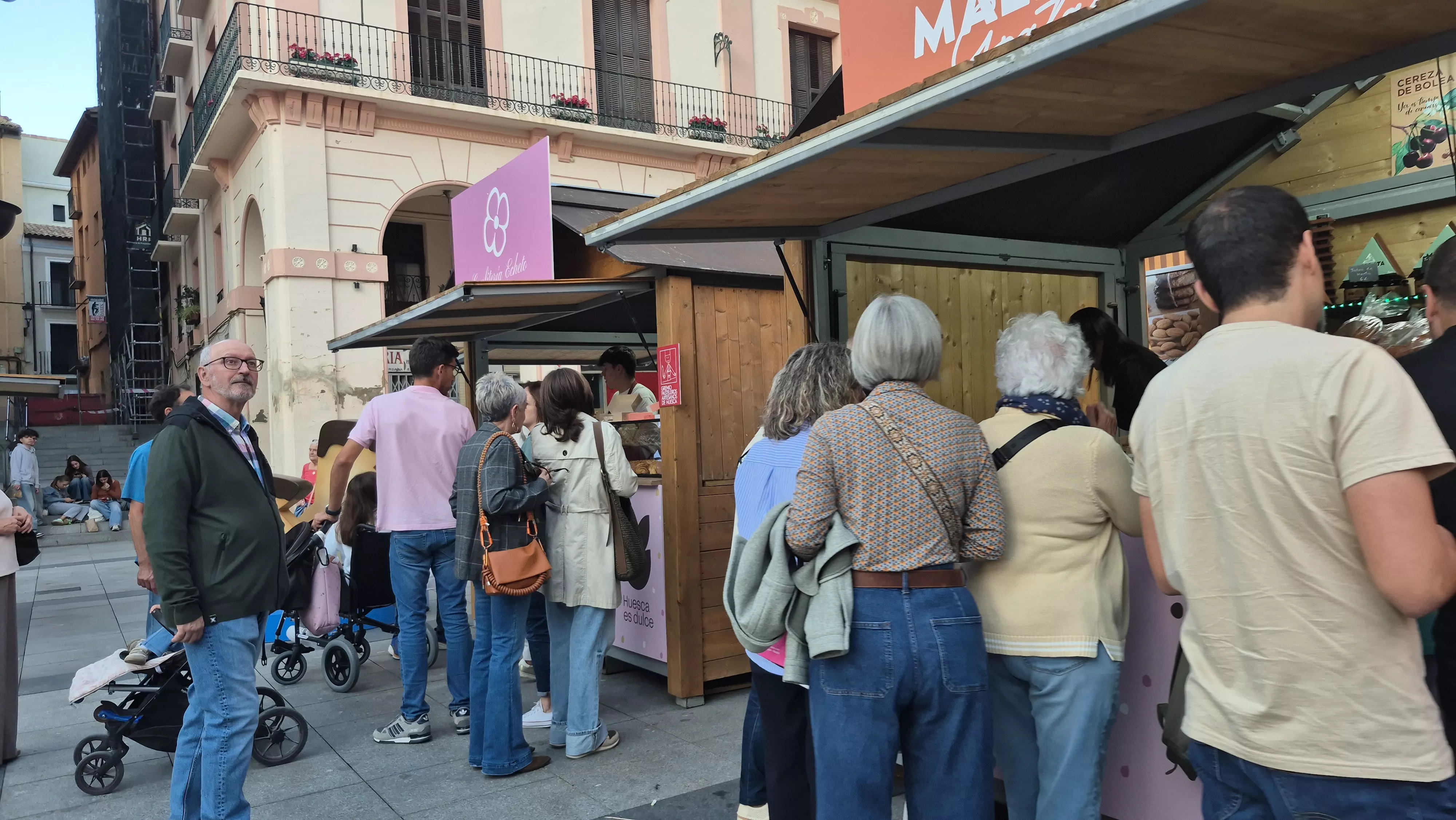 Inauguración de la feria Huesca es dulce. Foto Myriam Martínez