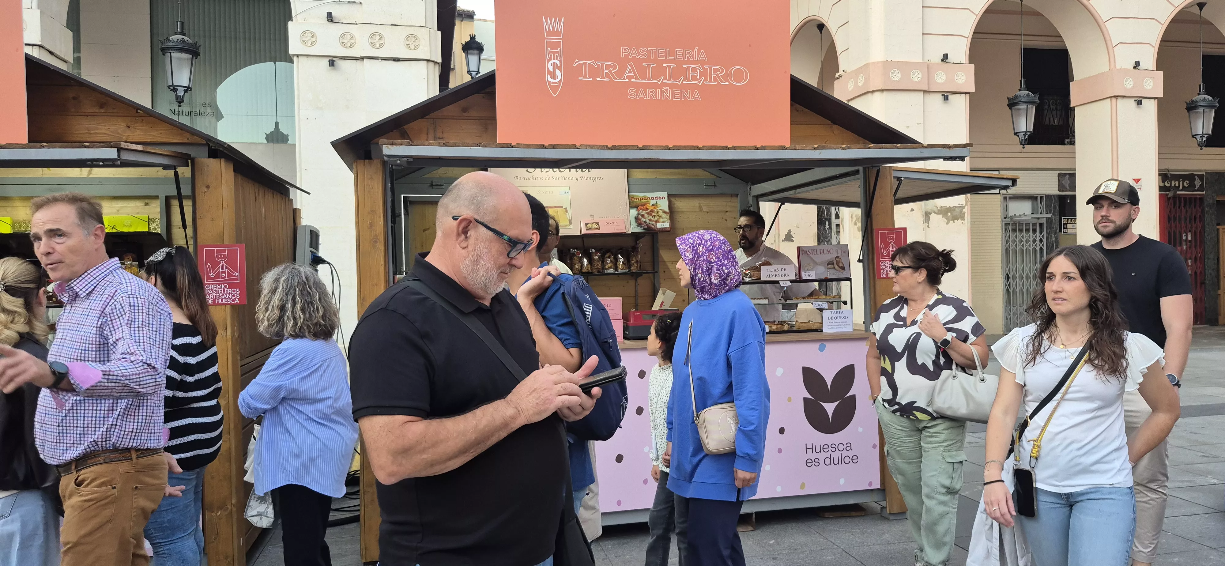 Inauguración de la feria Huesca es dulce. Foto Myriam Martínez