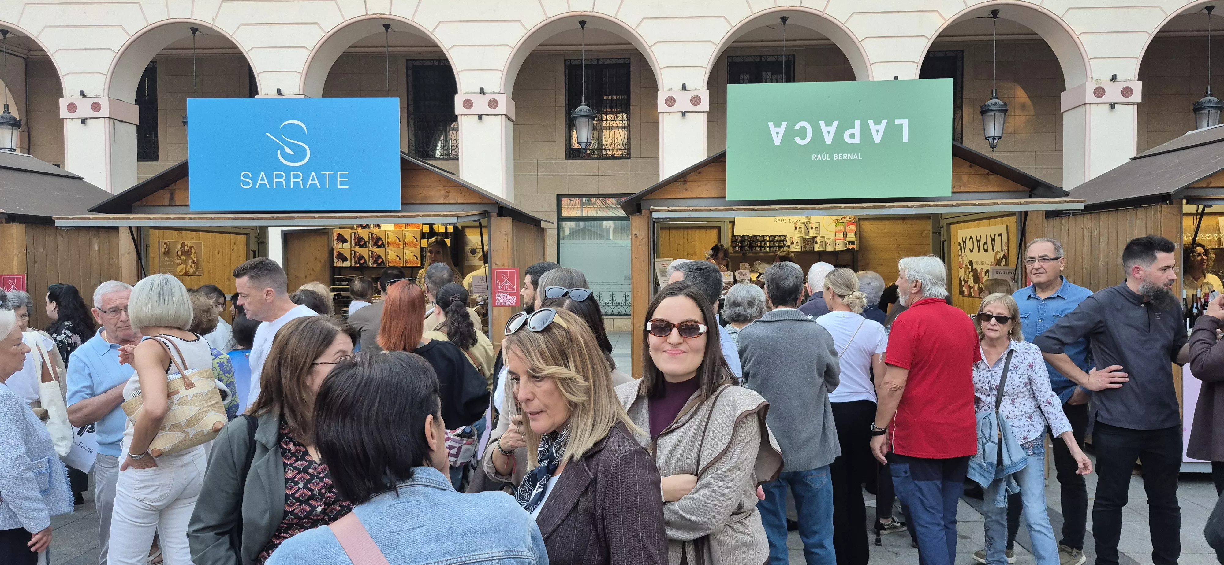 Inauguración de la feria Huesca es dulce. Foto Myriam Martínez