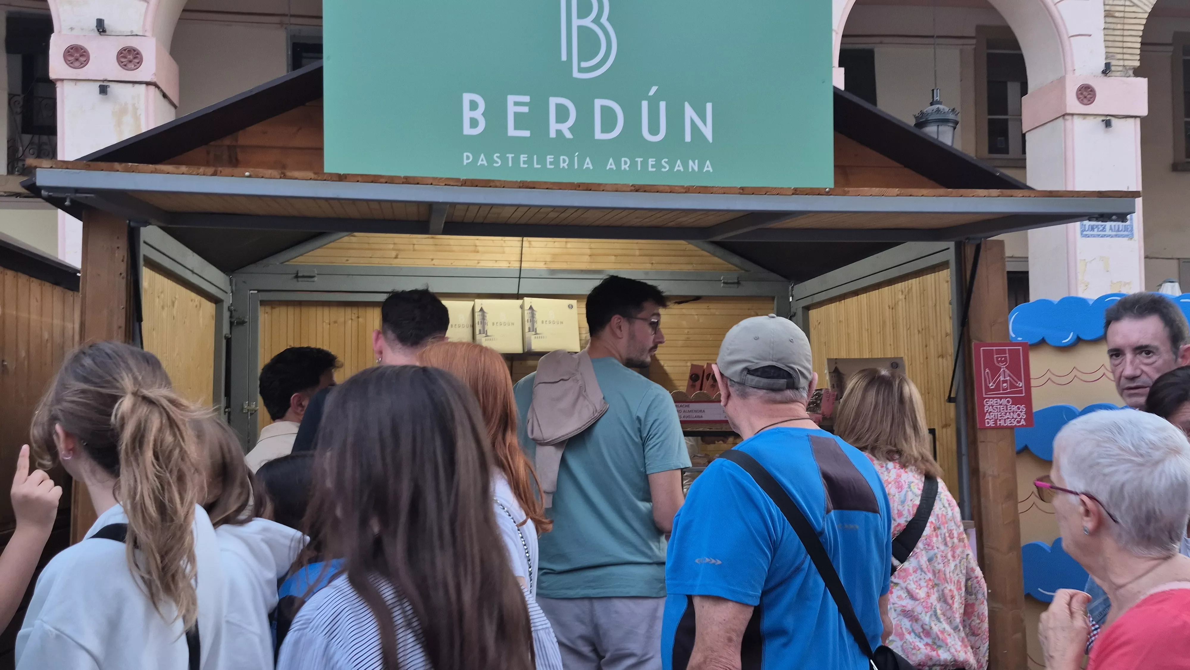 Inauguración de la feria Huesca es dulce. Foto Myriam Martínez