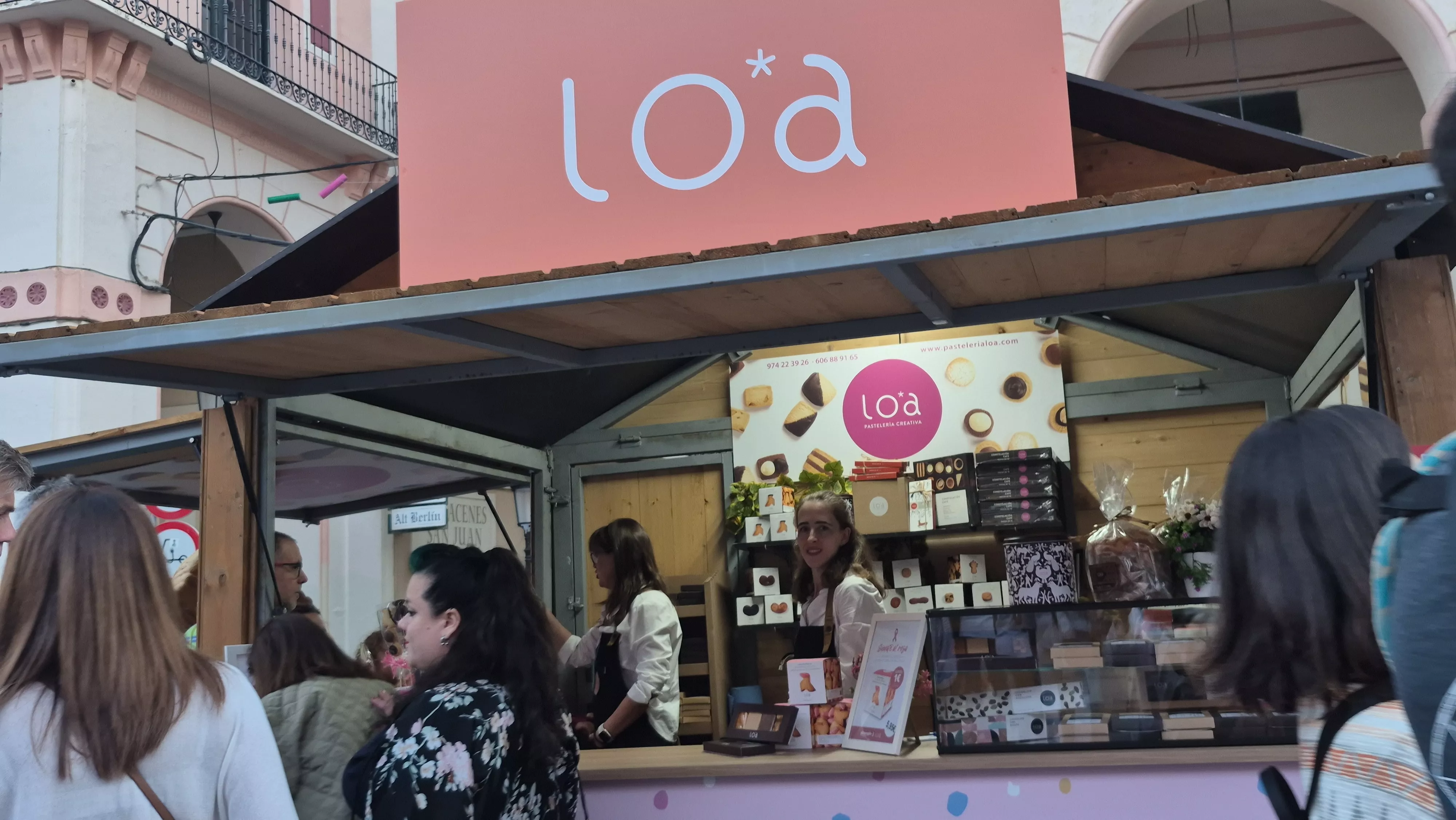 Inauguración de la feria Huesca es dulce. Foto Myriam Martínez