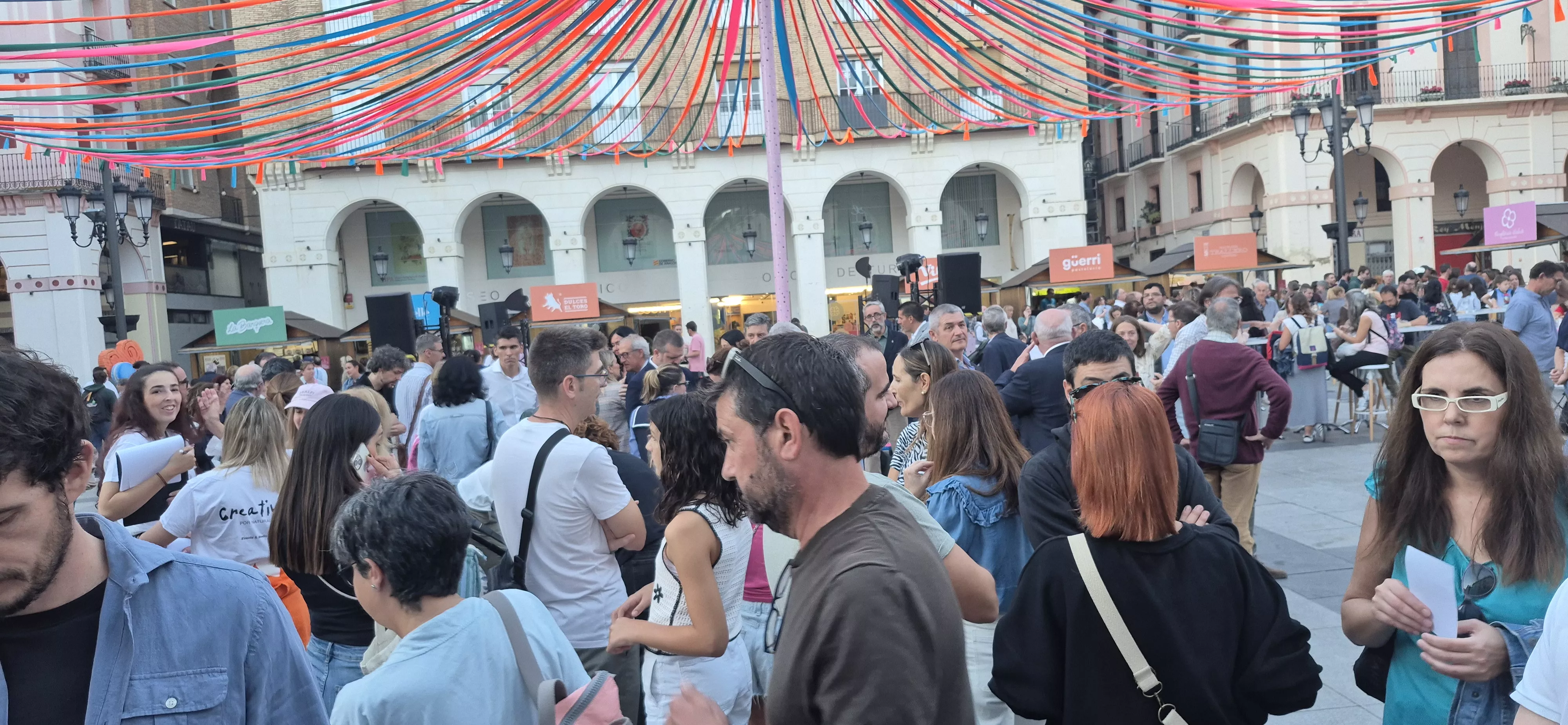 Inauguración de la feria Huesca es dulce. Foto Myriam Martínez