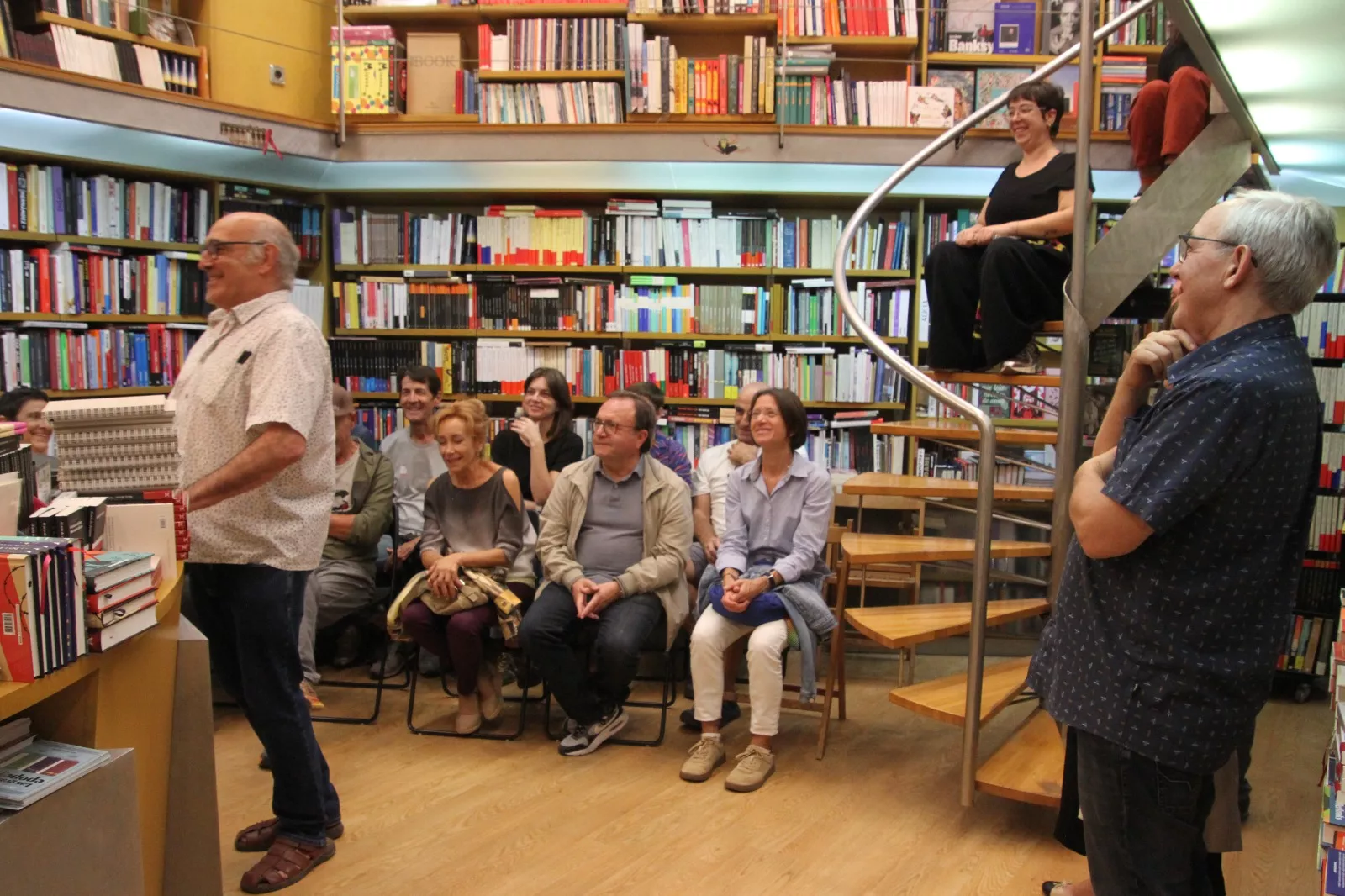 Presentación del libro 77 Gregerías o chilindrinas coloreadas de Paco Paricio. Foto Carlos Neofato
