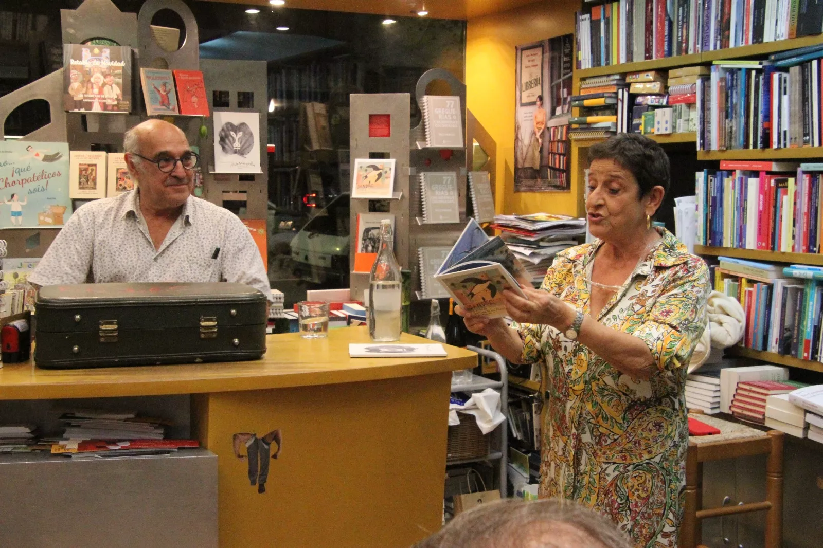 Presentación del libro 77 Gregerías o chilindrinas coloreadas de Paco Paricio. Foto Carlos Neofato