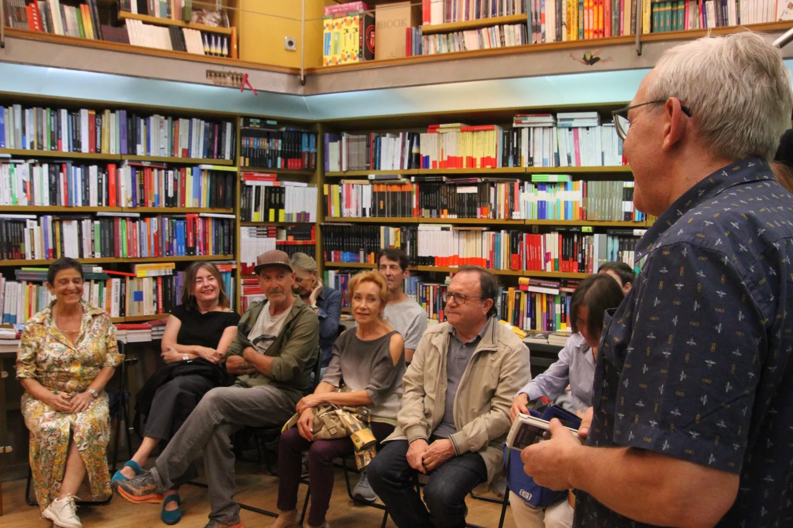 Presentación del libro 77 Gregerías o chilindrinas coloreadas de Paco Paricio. Foto Carlos Neofato