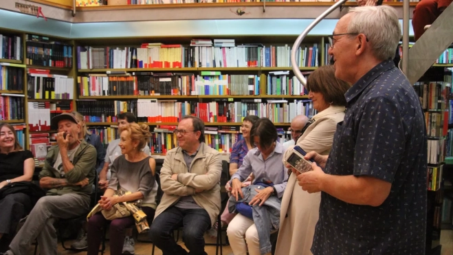 Presentación del libro 77 Gregerías o chilindrinas coloreadas de Paco Paricio. Foto Carlos Neofato