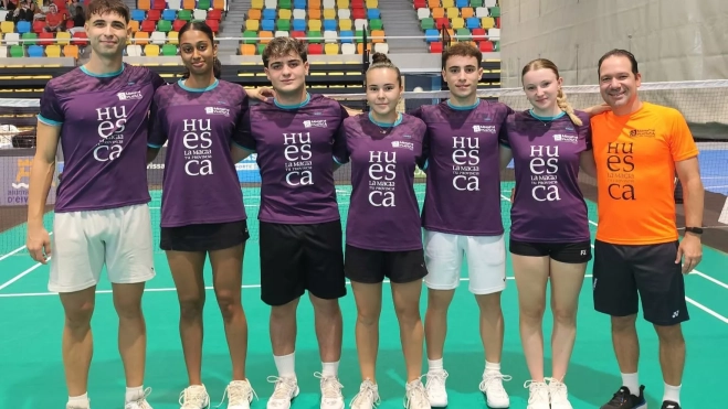Badminton Huesca La Magia en Ibiza.