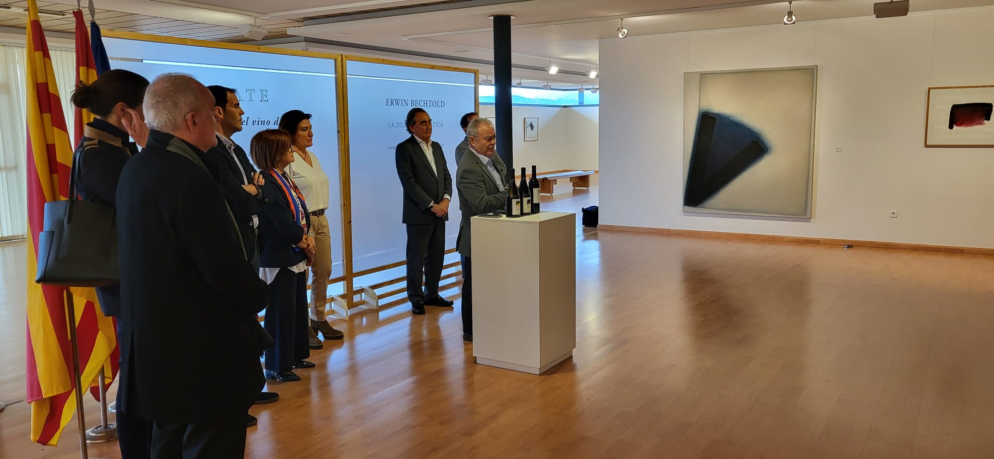 Inauguración de La Dualidad Poética en Enate. Foto Myriam Martínez