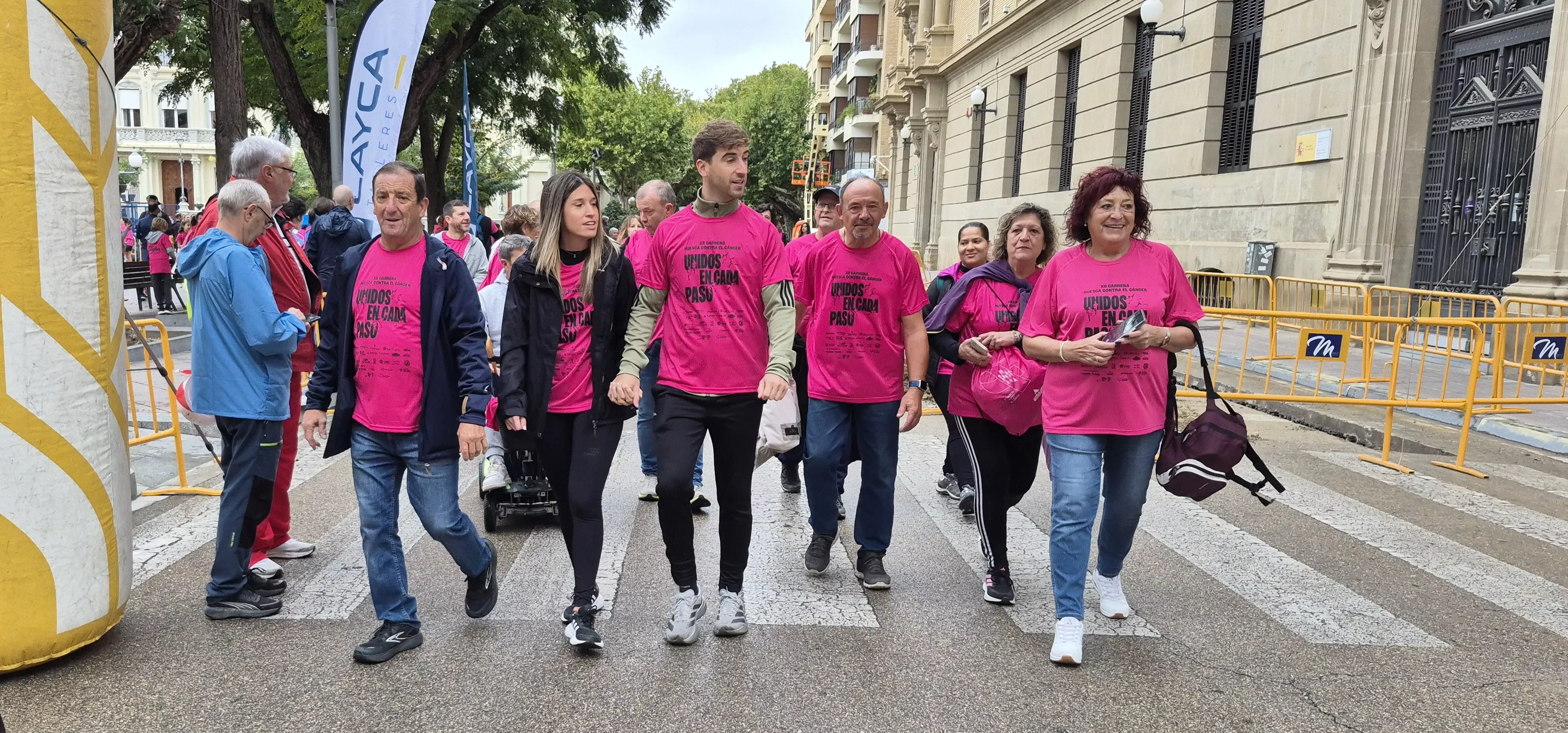 XII Carrera contra el cáncer de Huesca. Foto Myriam Martínez