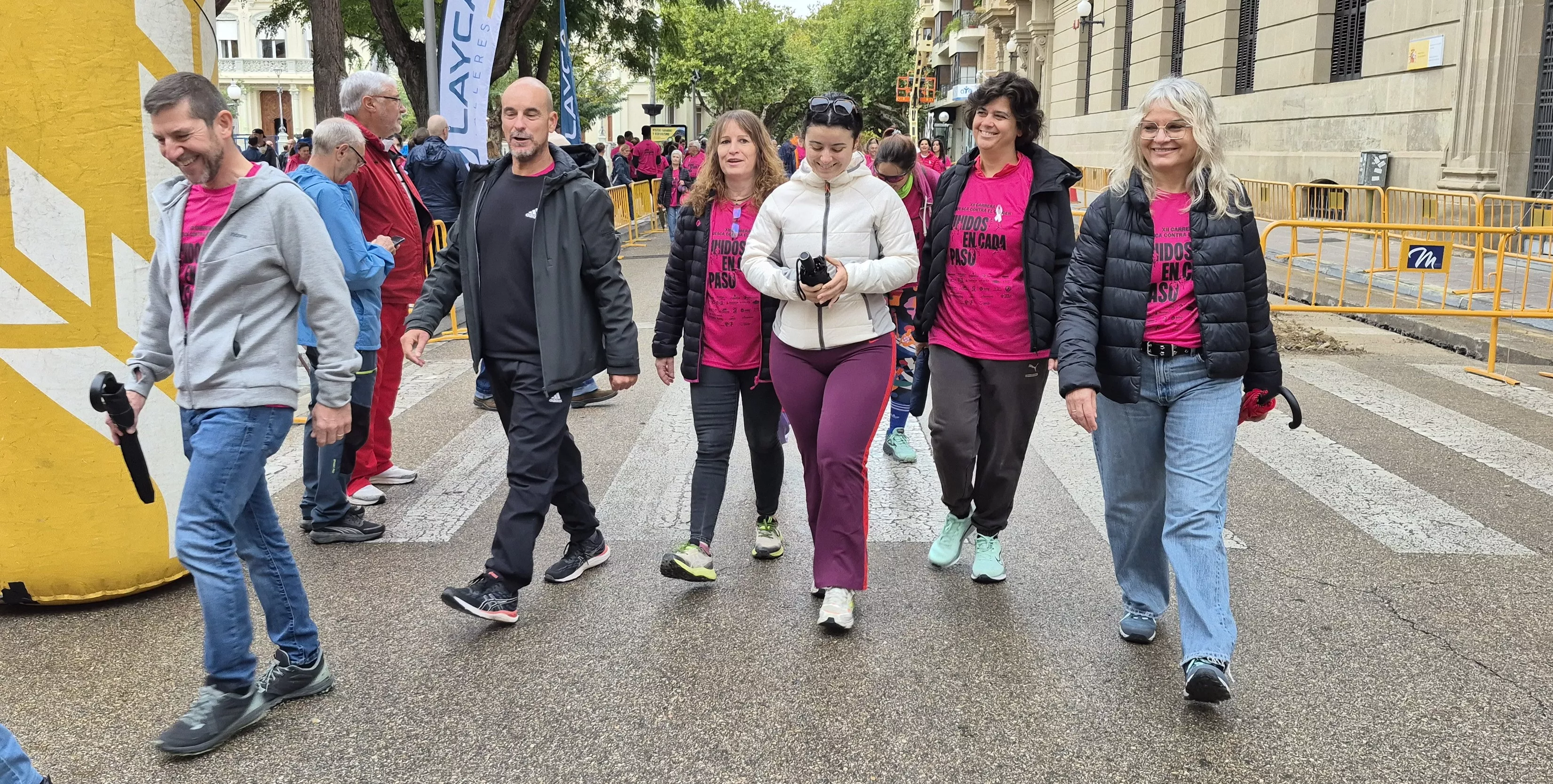 XII Carrera contra el cáncer de Huesca. Foto Myriam Martínez