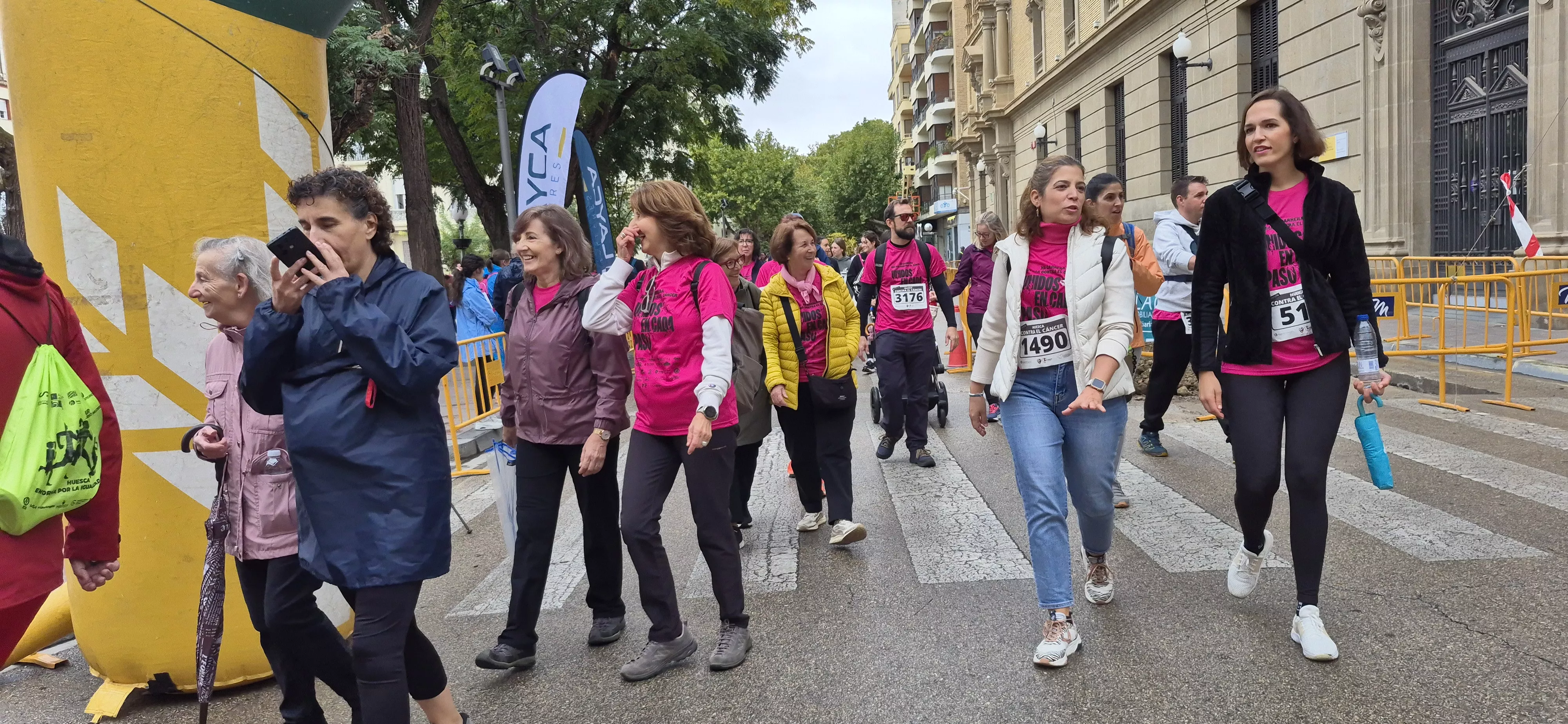 XII Carrera contra el cáncer de Huesca. Foto Myriam Martínez