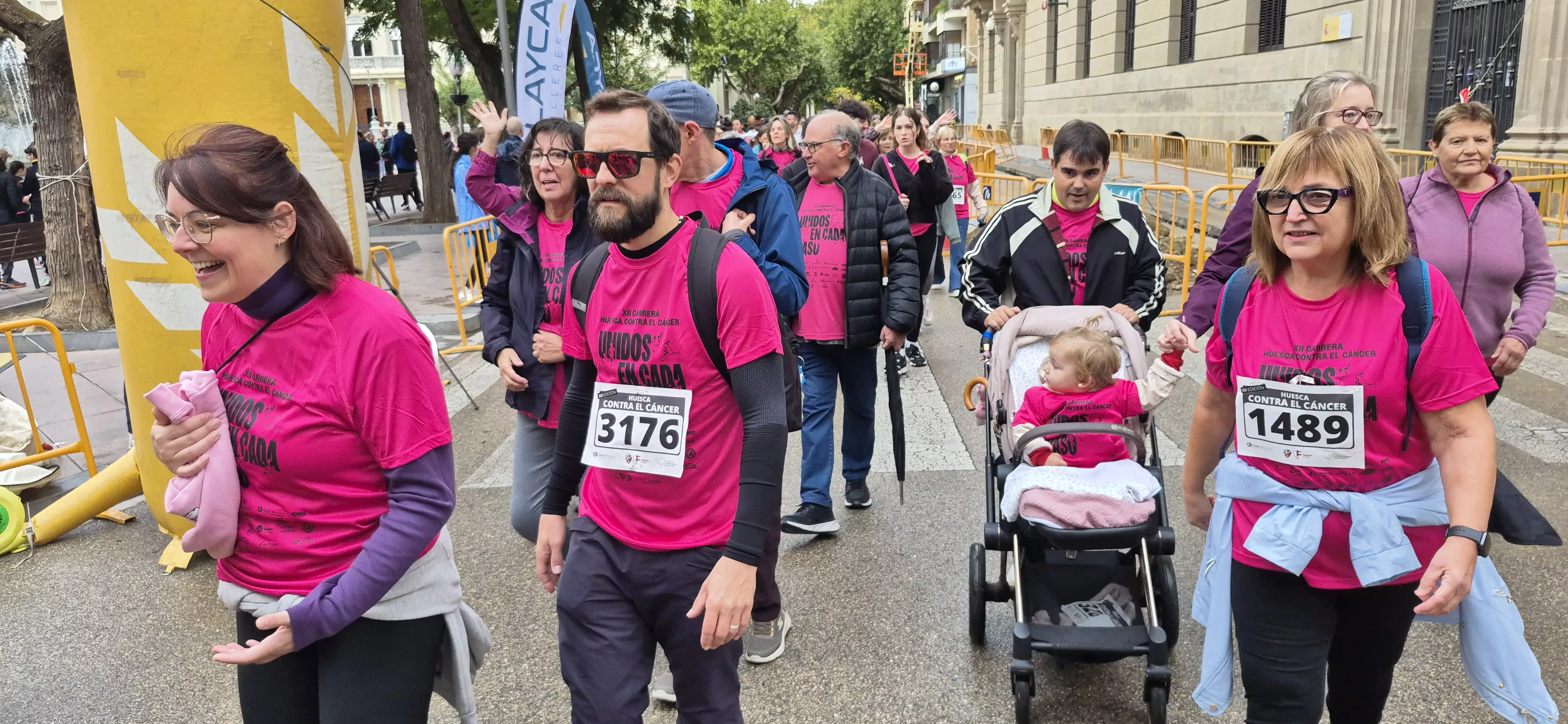 XII Carrera contra el cáncer de Huesca. Foto Myriam Martínez