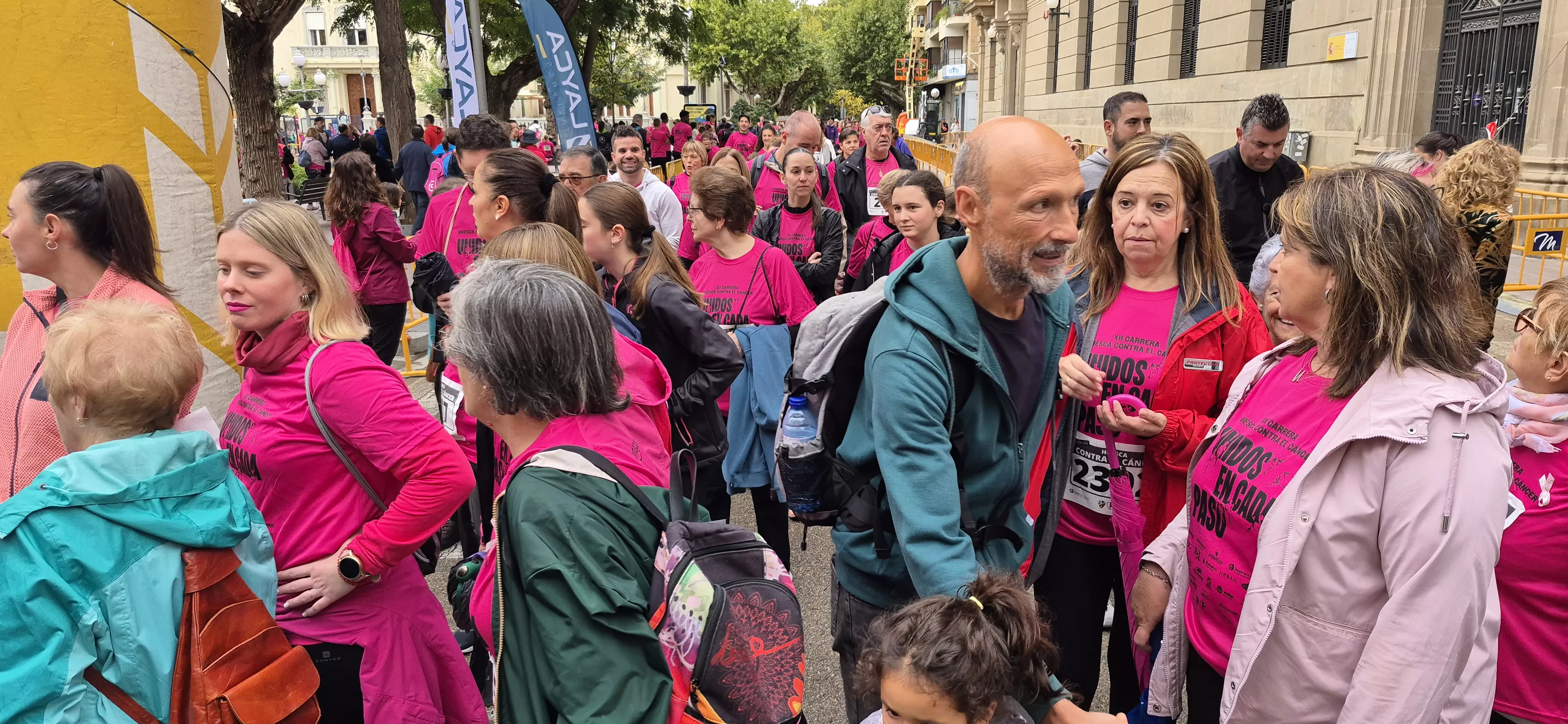 XII Carrera contra el cáncer de Huesca. Foto Myriam Martínez