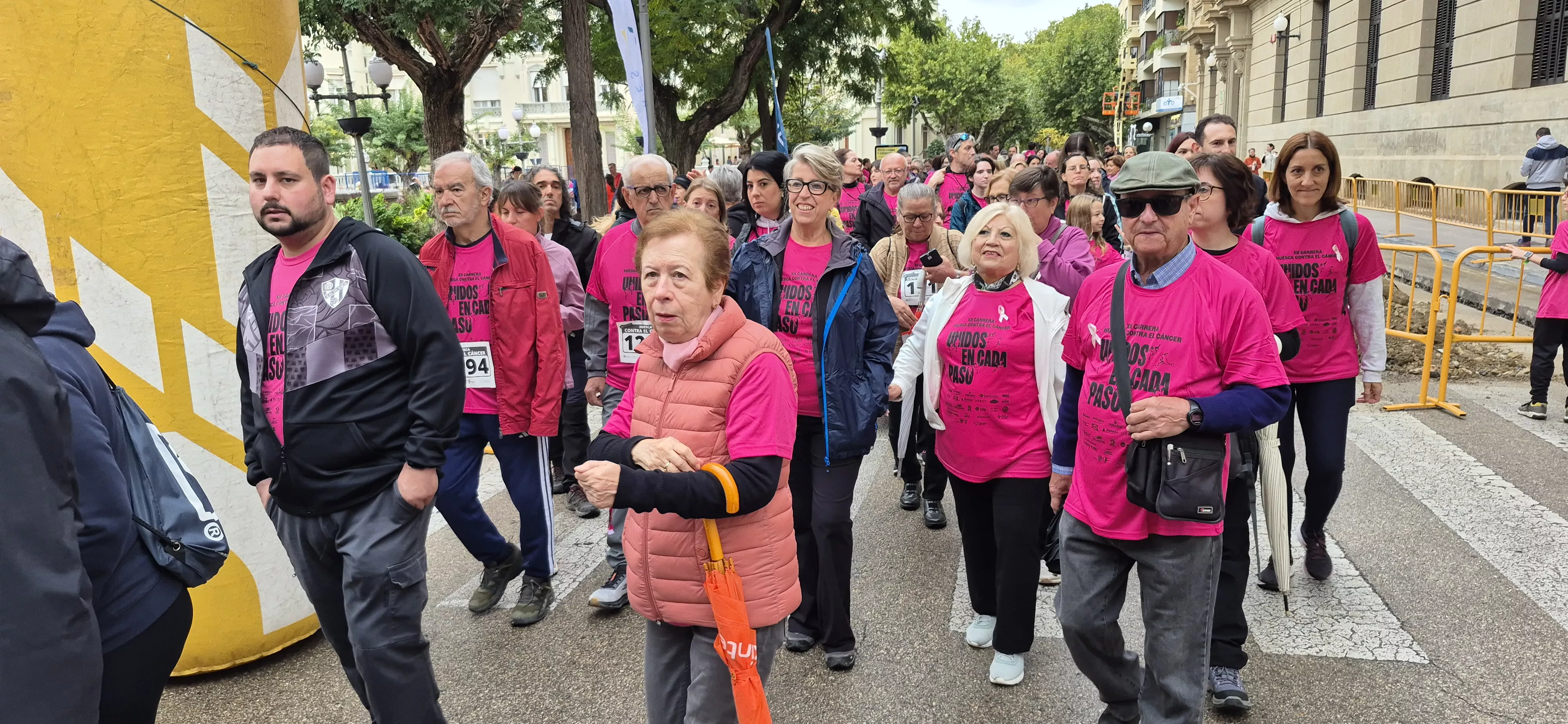 XII Carrera contra el cáncer de Huesca. Foto Myriam Martínez