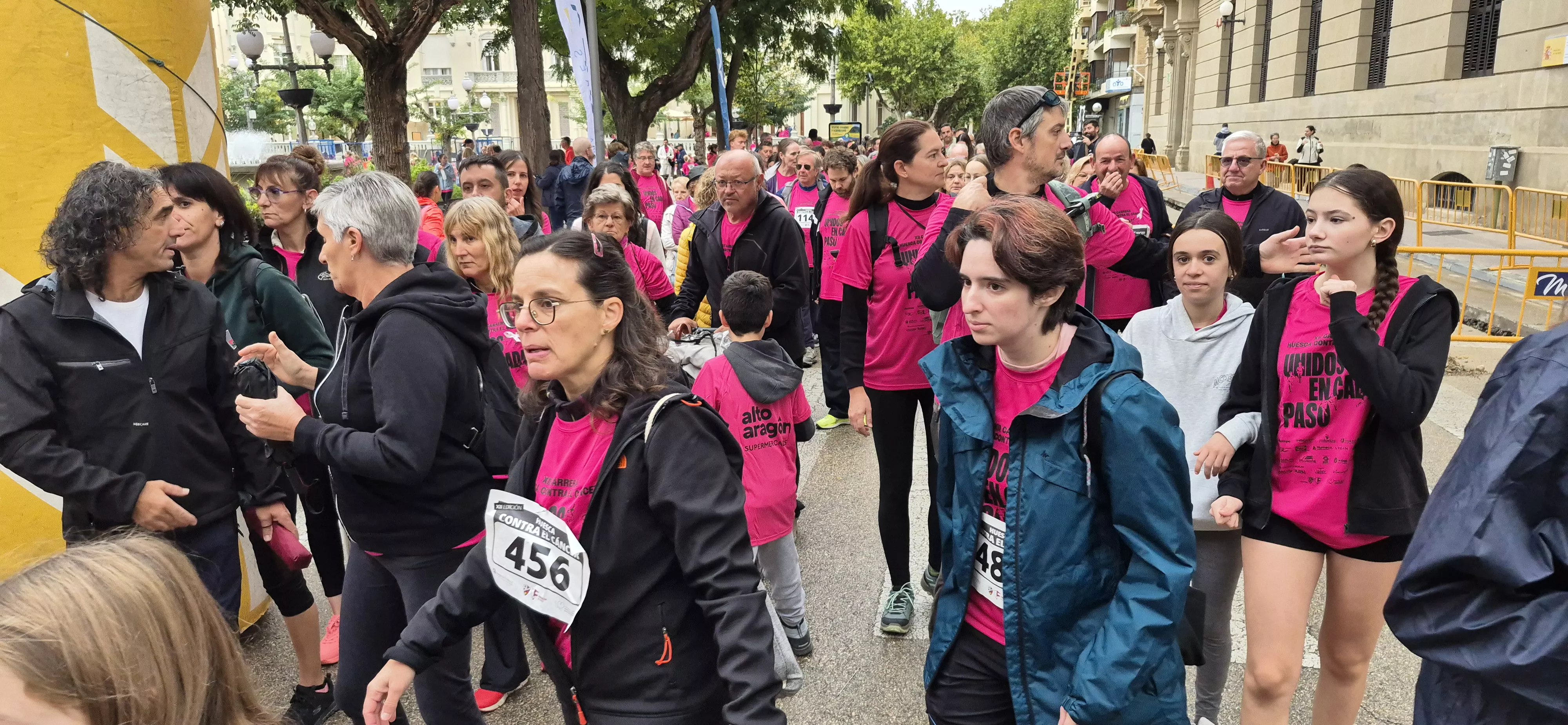 XII Carrera contra el cáncer de Huesca. Foto Myriam Martínez