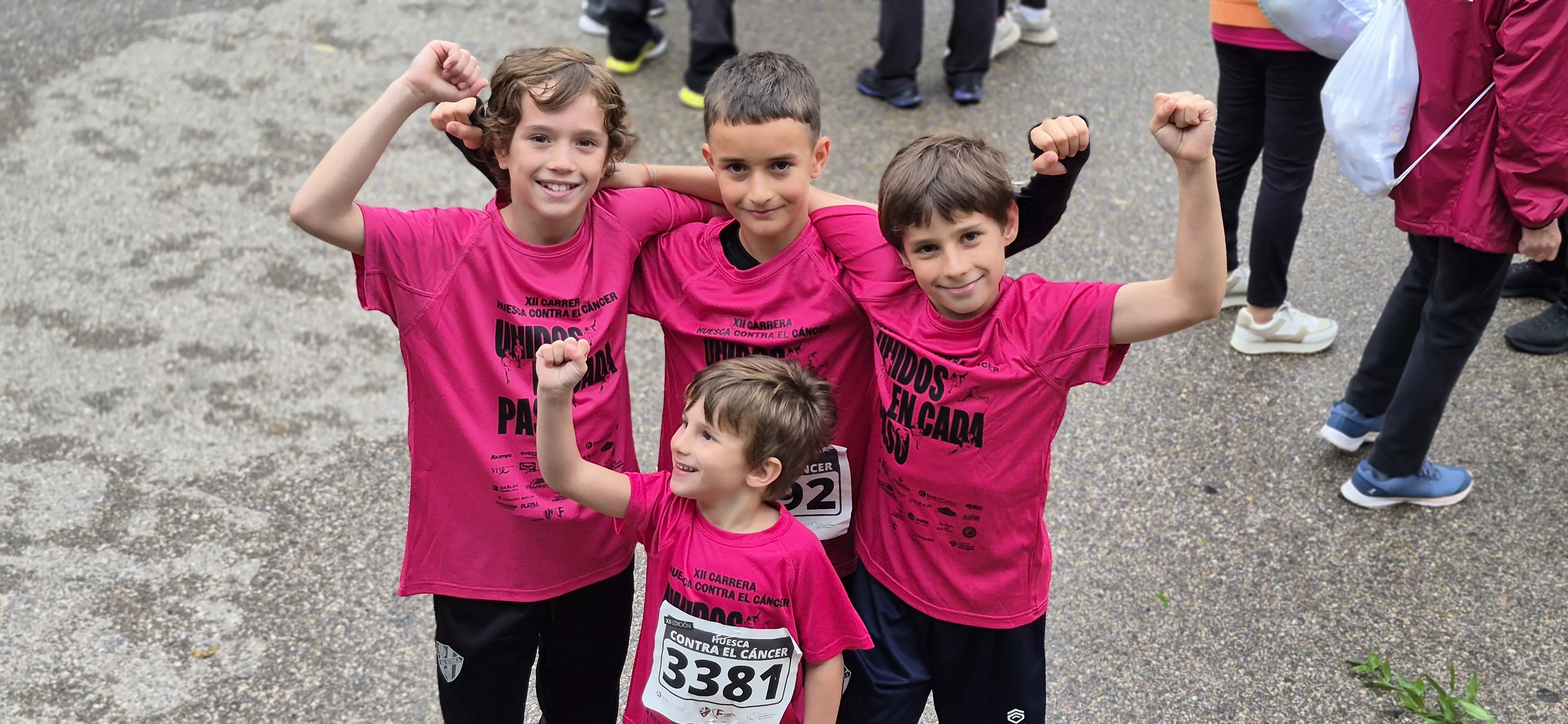 XII Carrera contra el cáncer de Huesca. Foto Myriam Martínez