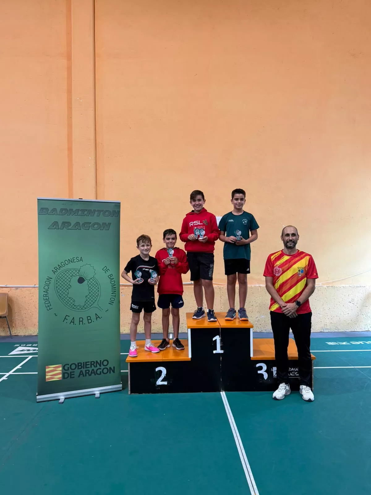 Campeonato de Aragón de badminton Sub-11, Sub-15, Sub-19 y Senior